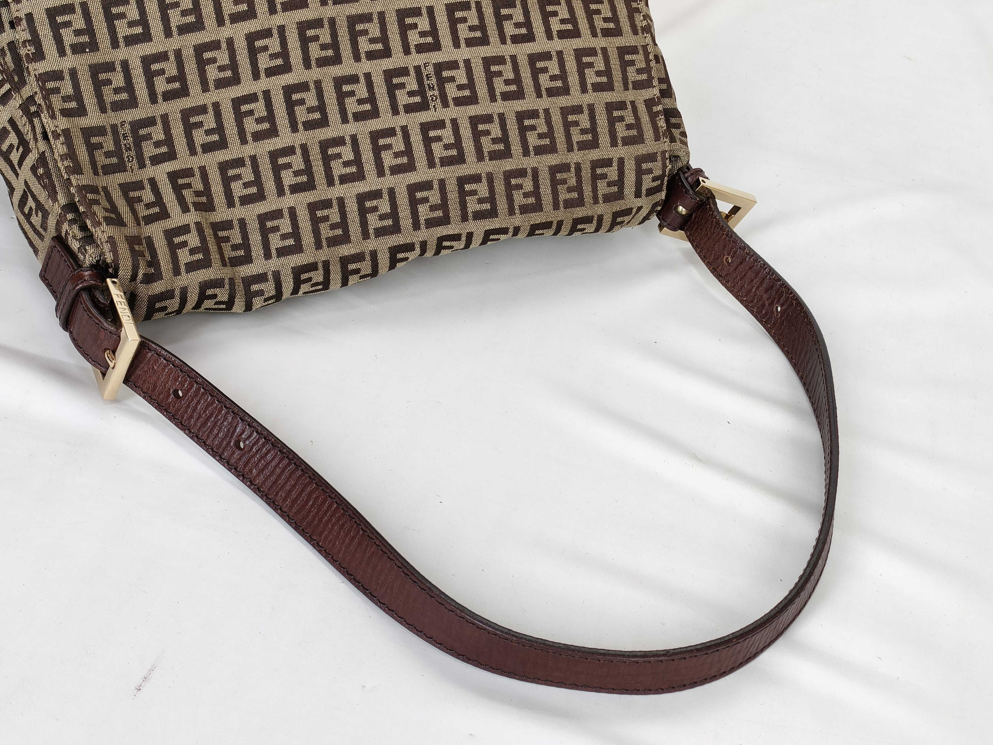 Zucca pattern Fendi shoulder bag — view 3