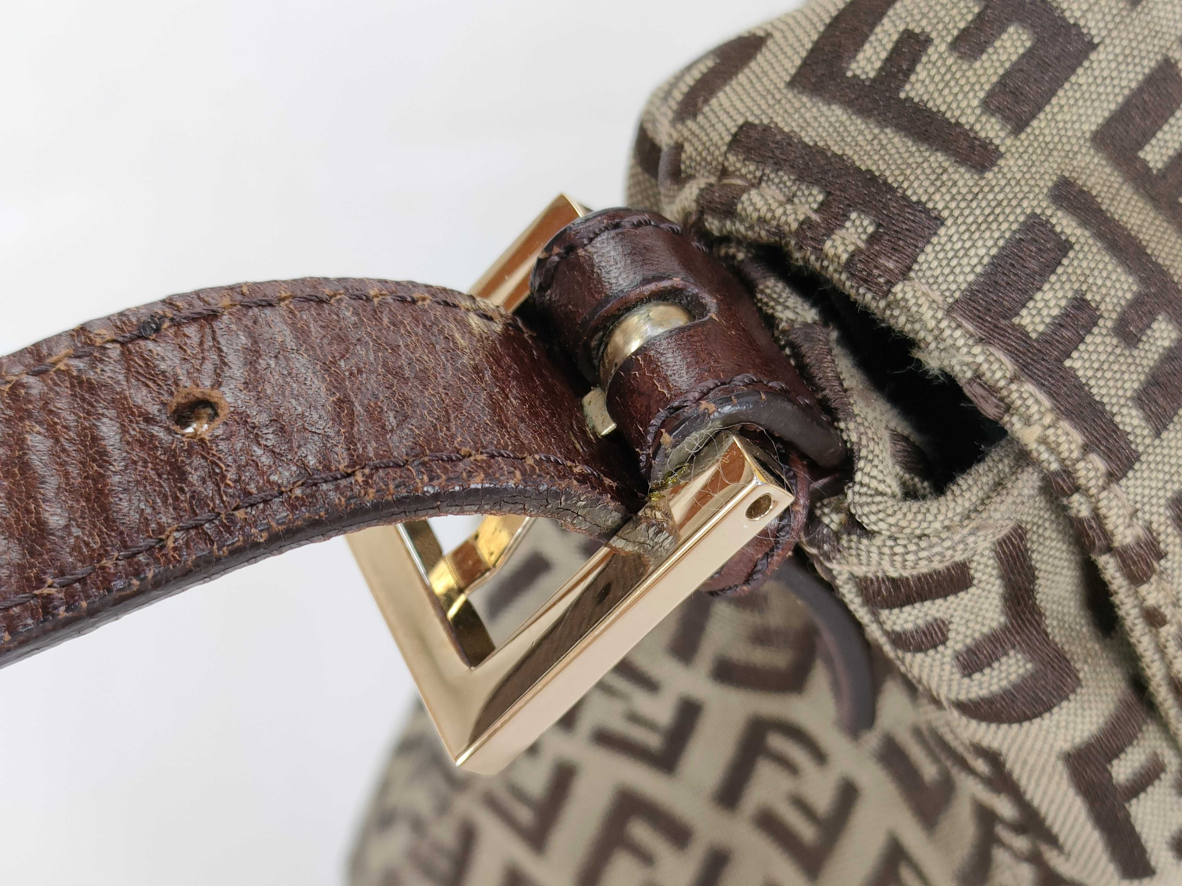 Zucca pattern Fendi shoulder bag — view 5
