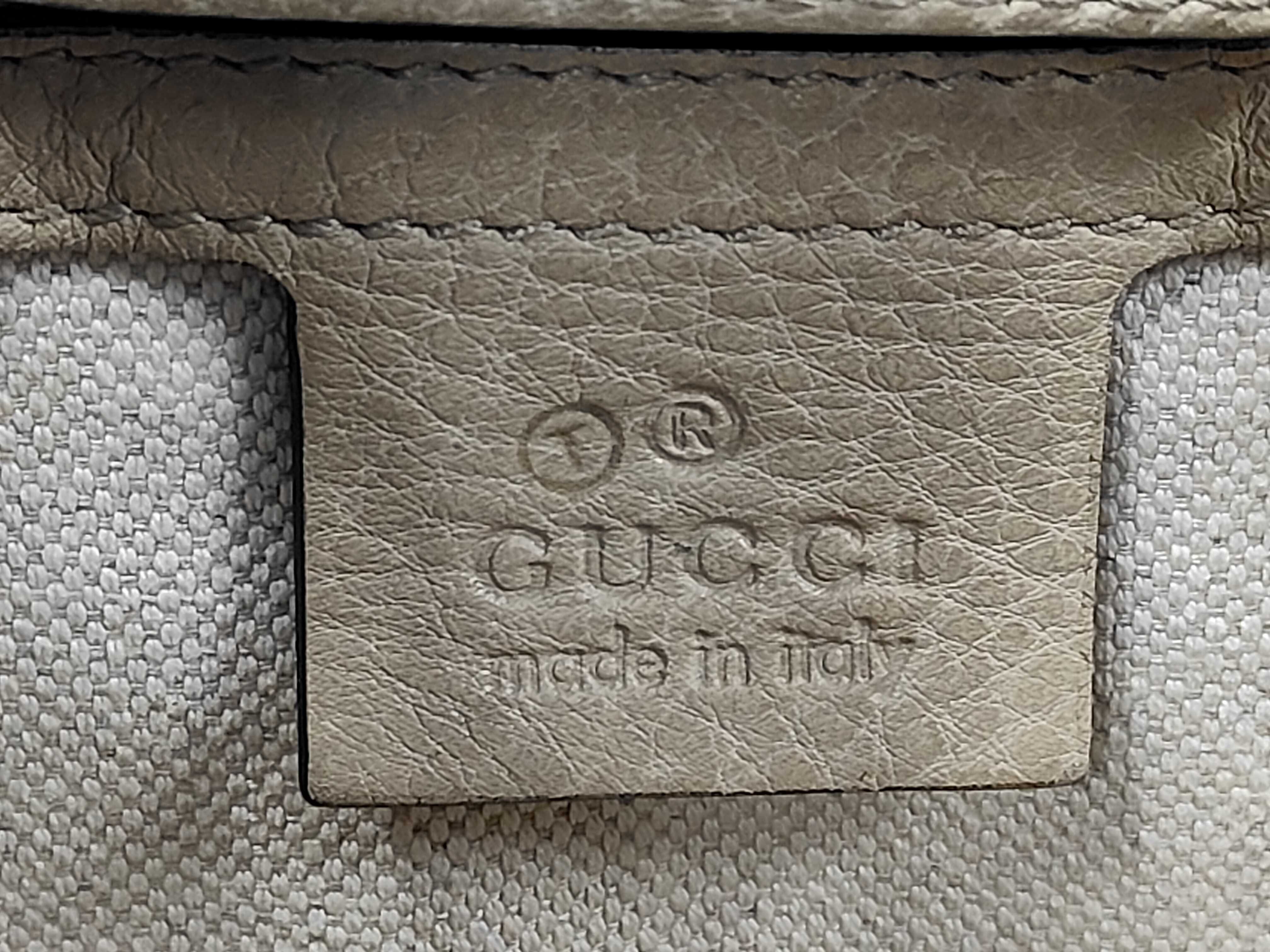 GUCCI Miss GG Leather Tote Bag Beige 353122 Tote Bag — view 10
