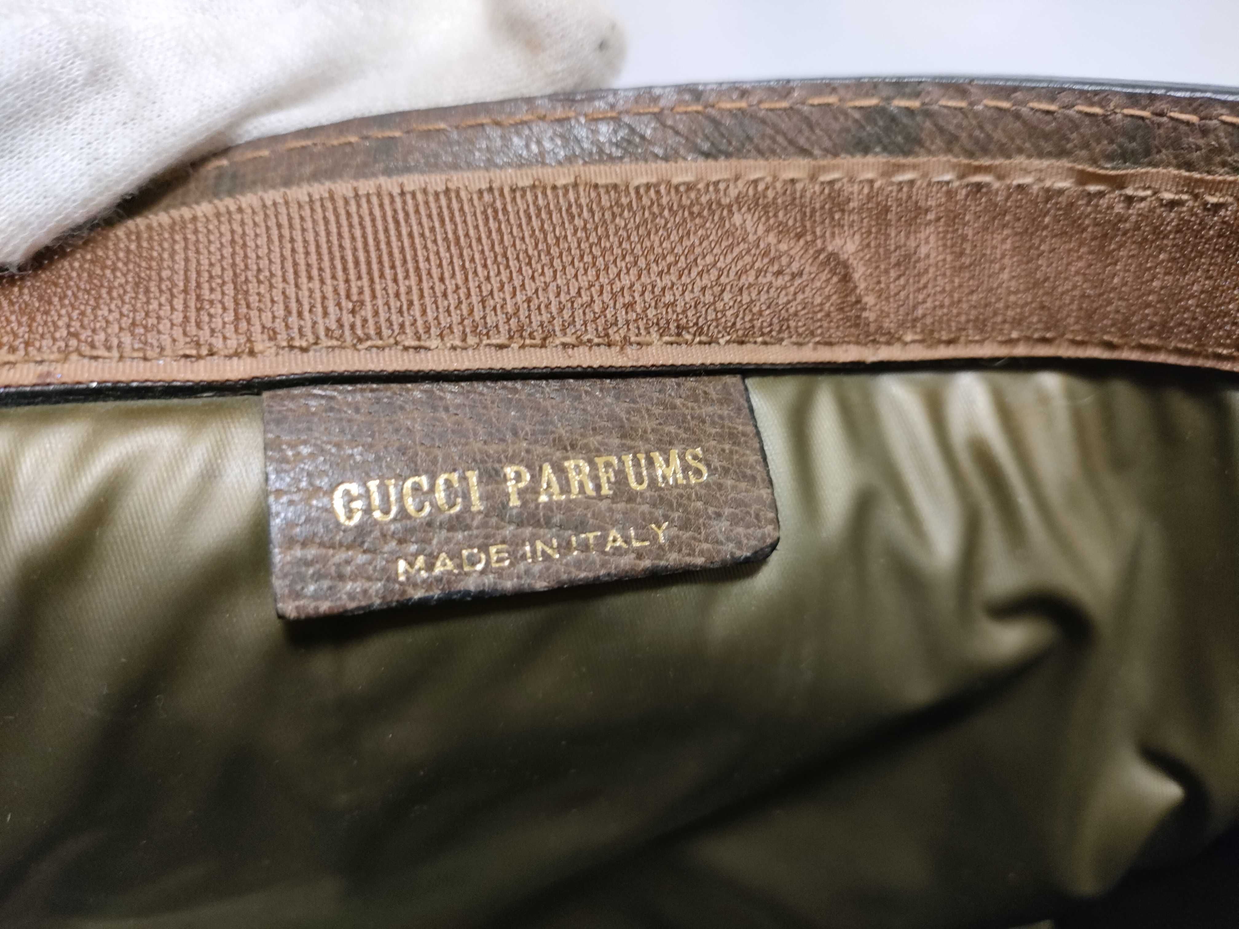 GG Supreme Old Gucci GG Supreme Sherry Line Second Bag — view 7