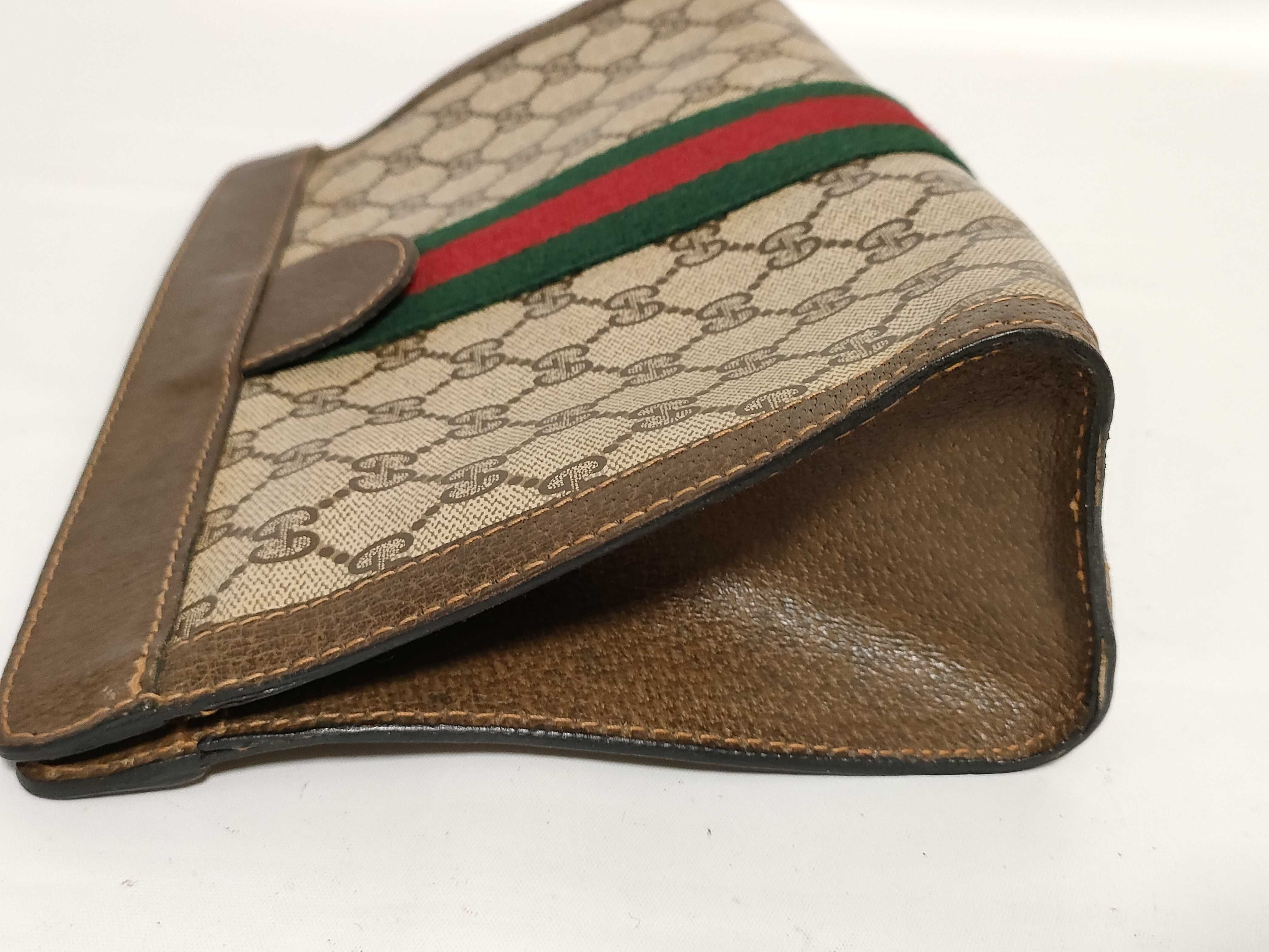 GG Supreme Old Gucci GG Supreme Sherry Line Second Bag — view 8
