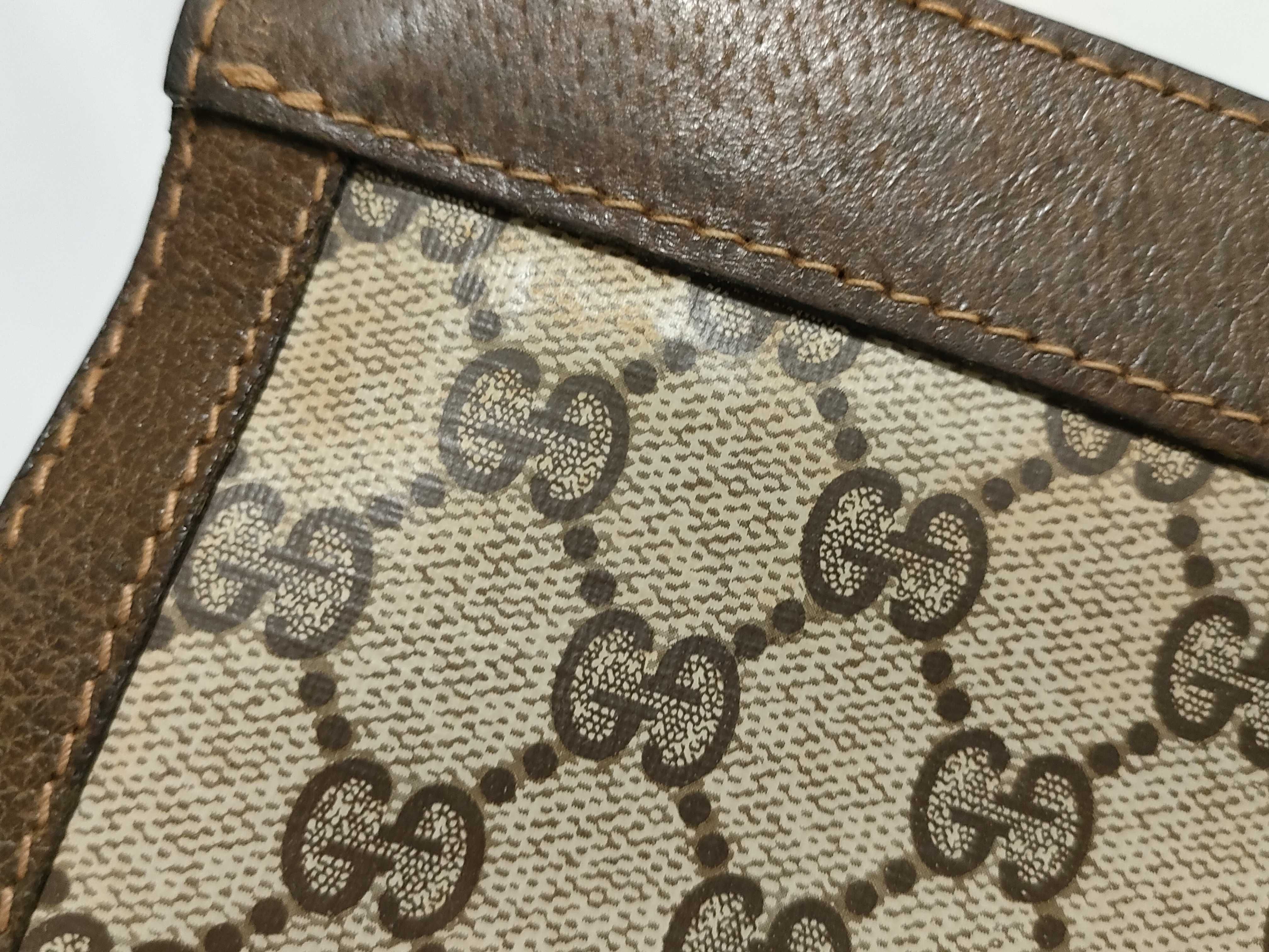 GG Supreme Old Gucci GG Supreme Sherry Line Second Bag — view 10