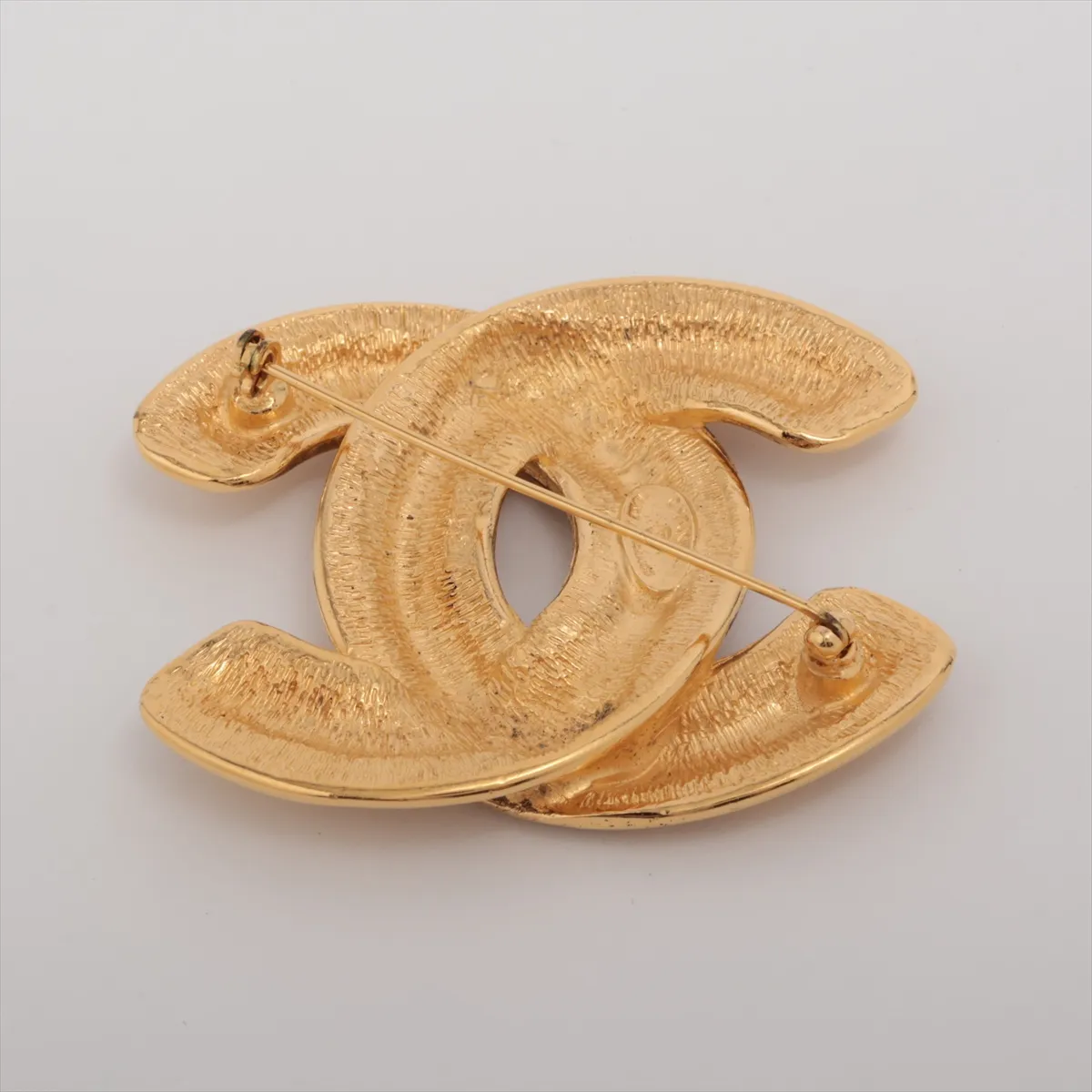 Coco Mark Matelassé 1152 Brooch GP Gold - Dents, — view 2