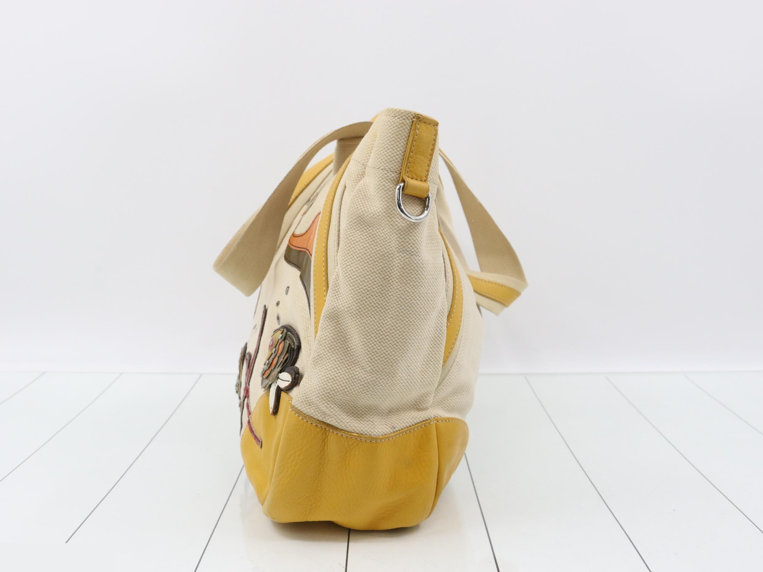 Tote bag / Marine canvas ivory — view 3