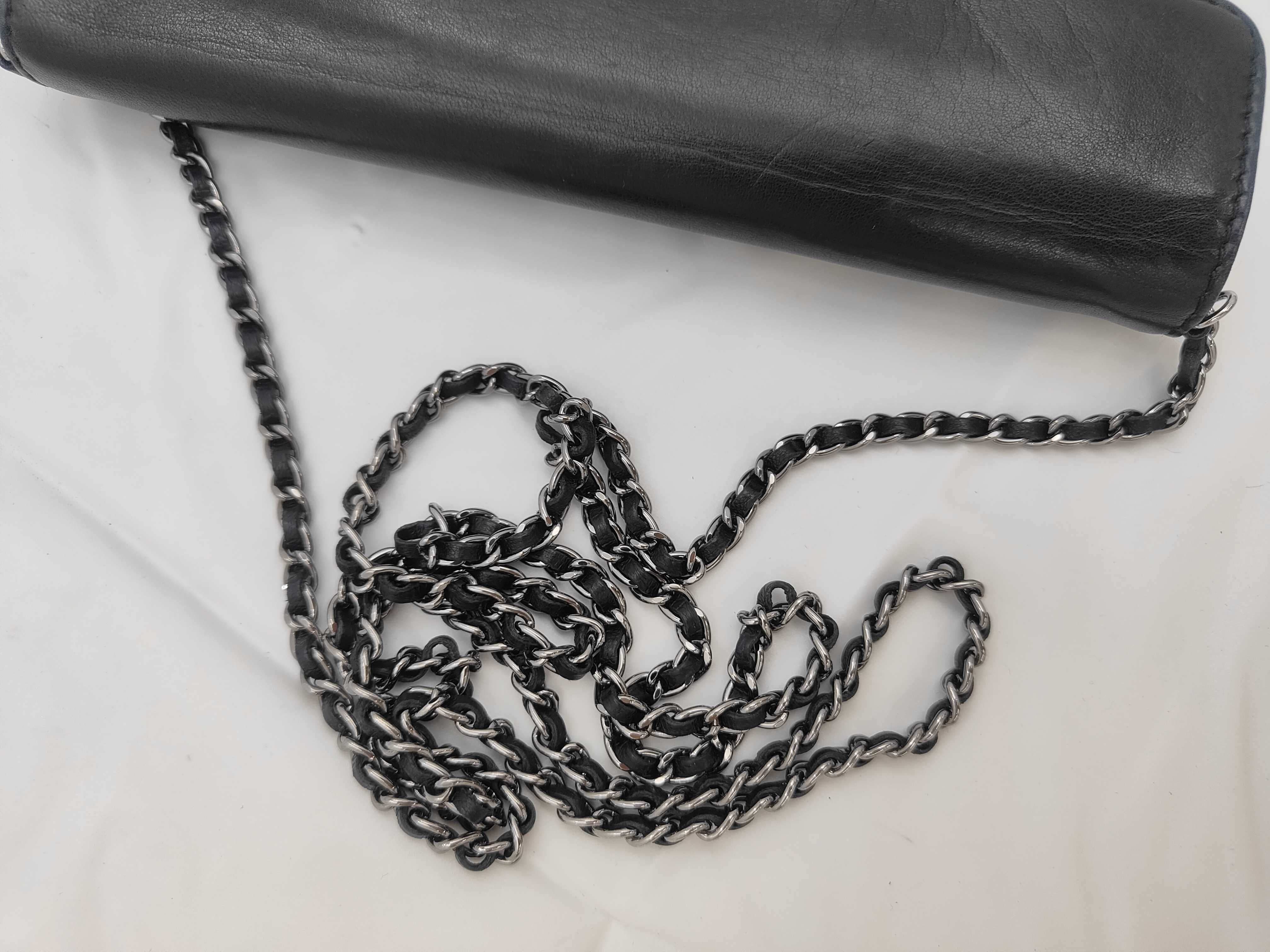 2.55 Chain Shoulder Bag, Lambskin, Black, SS Shoulder Bag — view 3