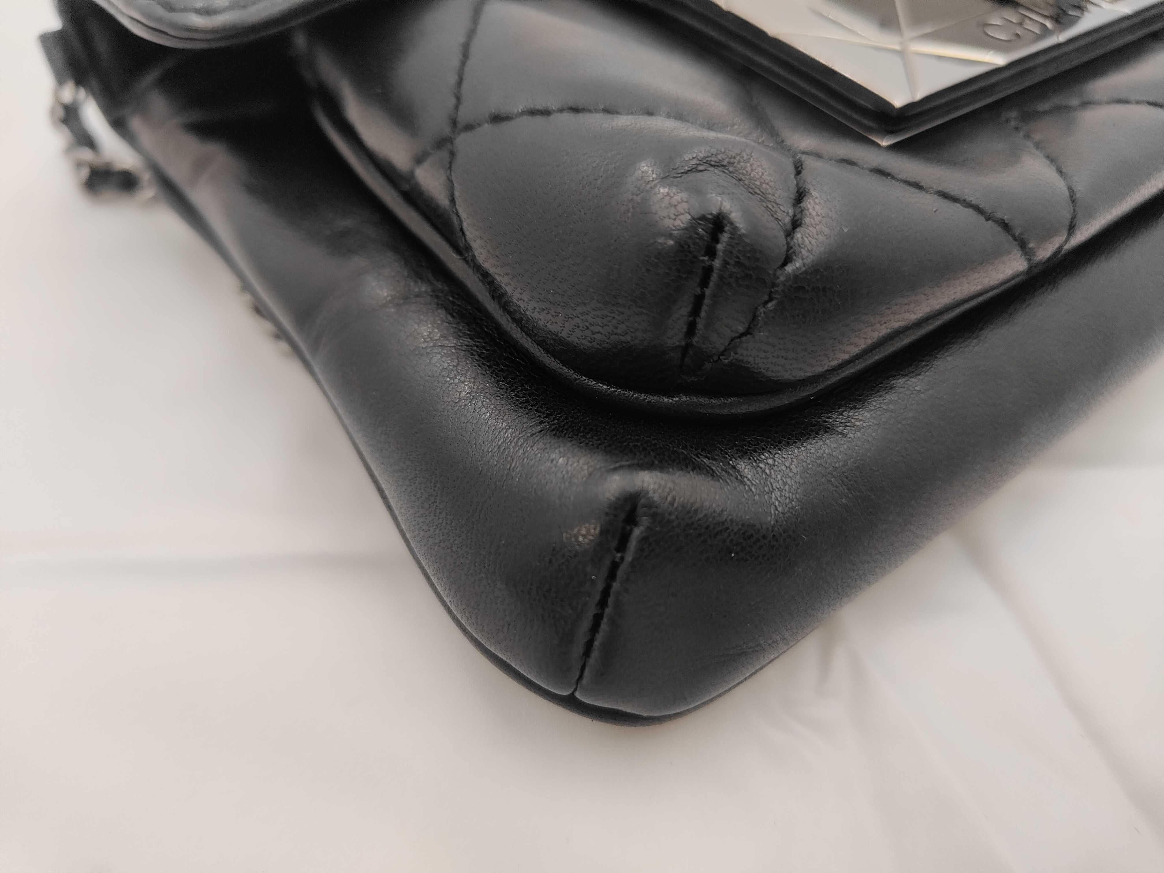2.55 Chain Shoulder Bag, Lambskin, Black, SS Shoulder Bag — view 6