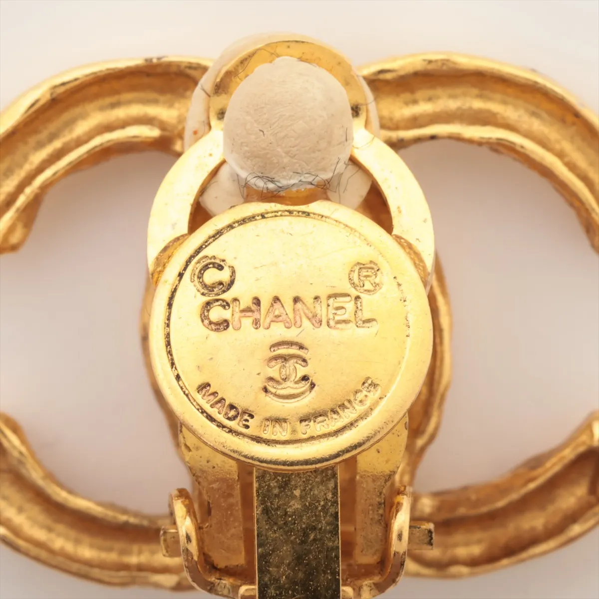 Coco Mark Earrings (Pair), GP Gold. — view 5
