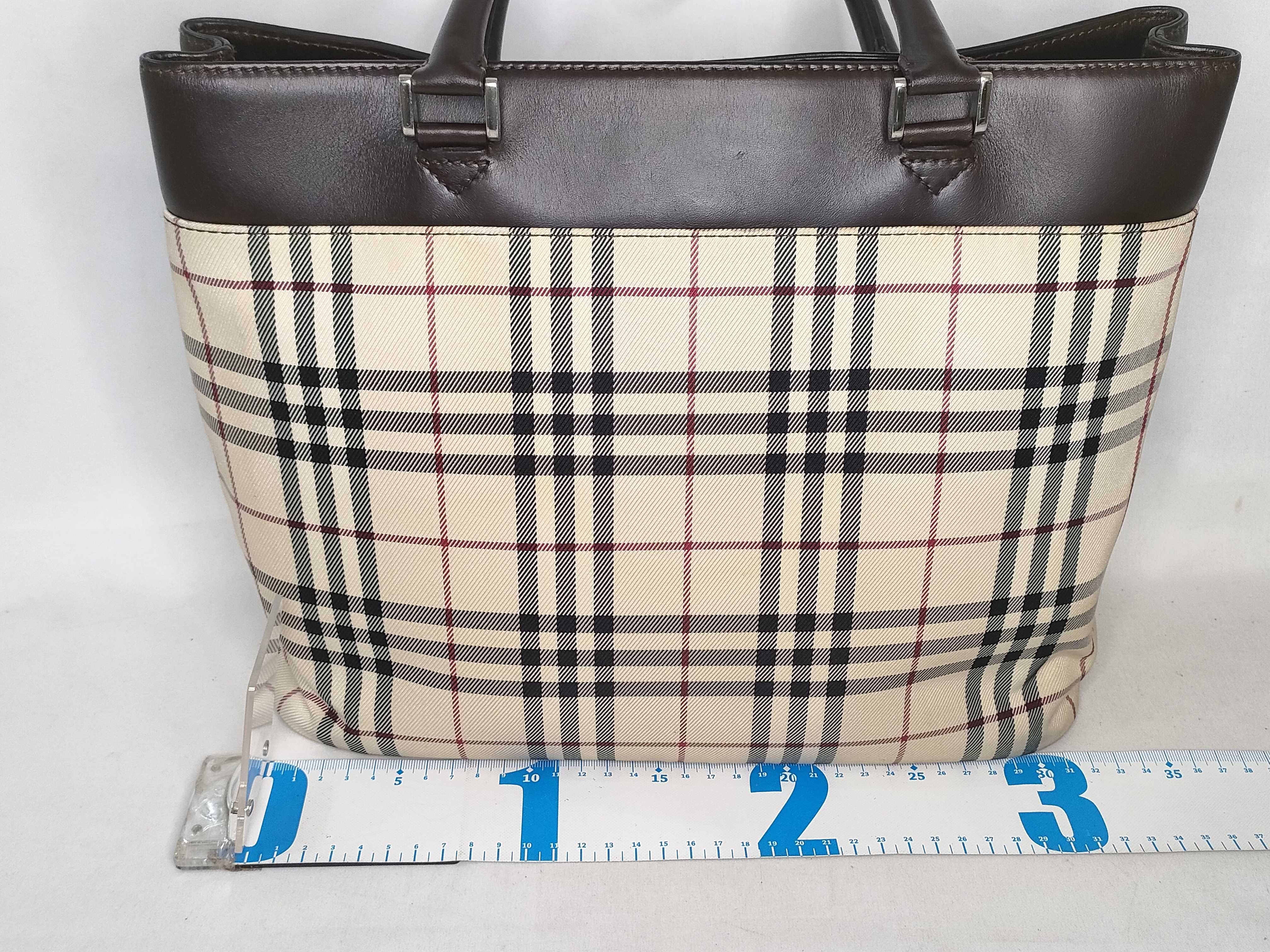 Nova Check Tote Bag — view 2