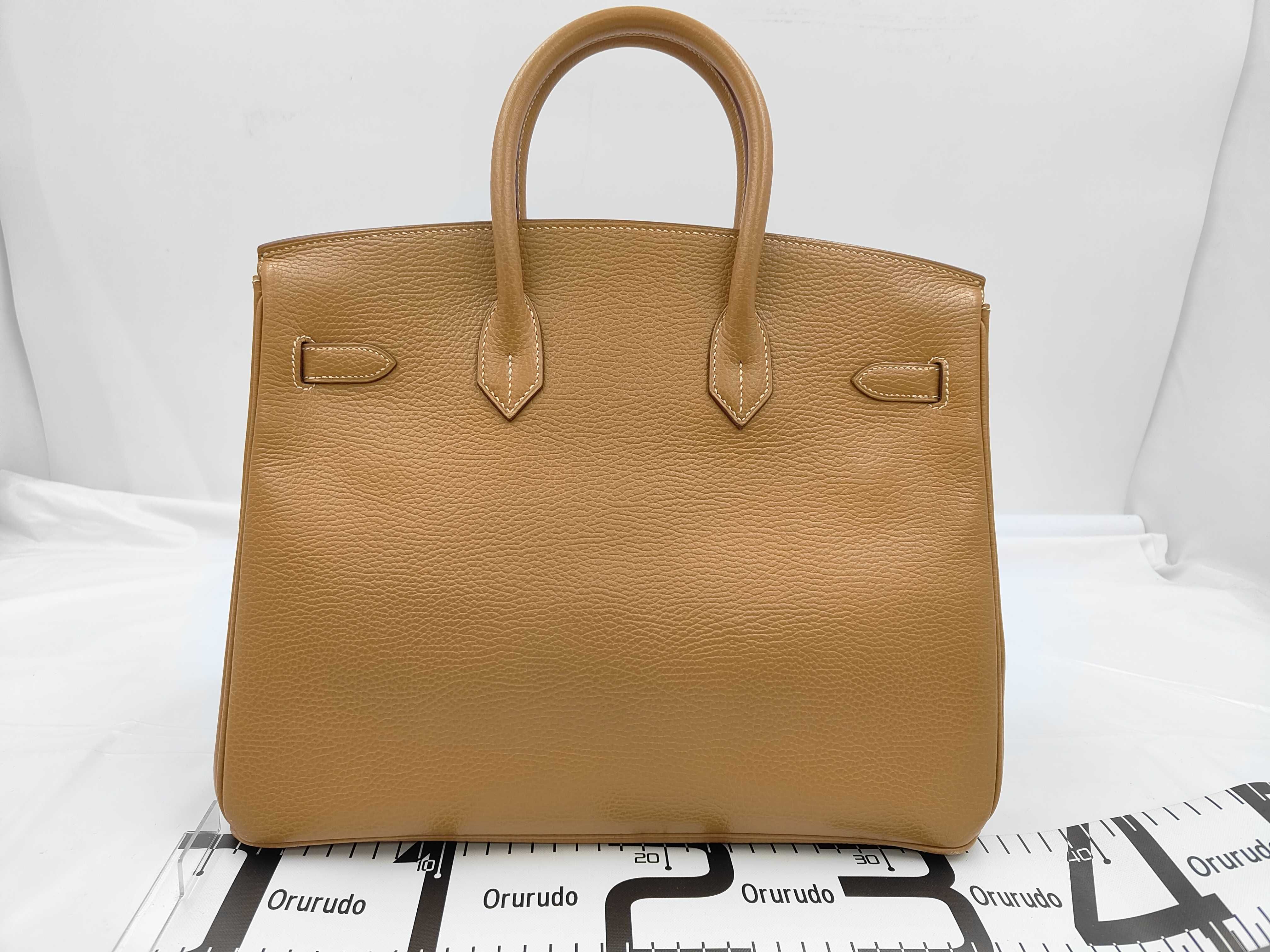 Birkin 35 Togo Gold Hardware F Handbag — view 2