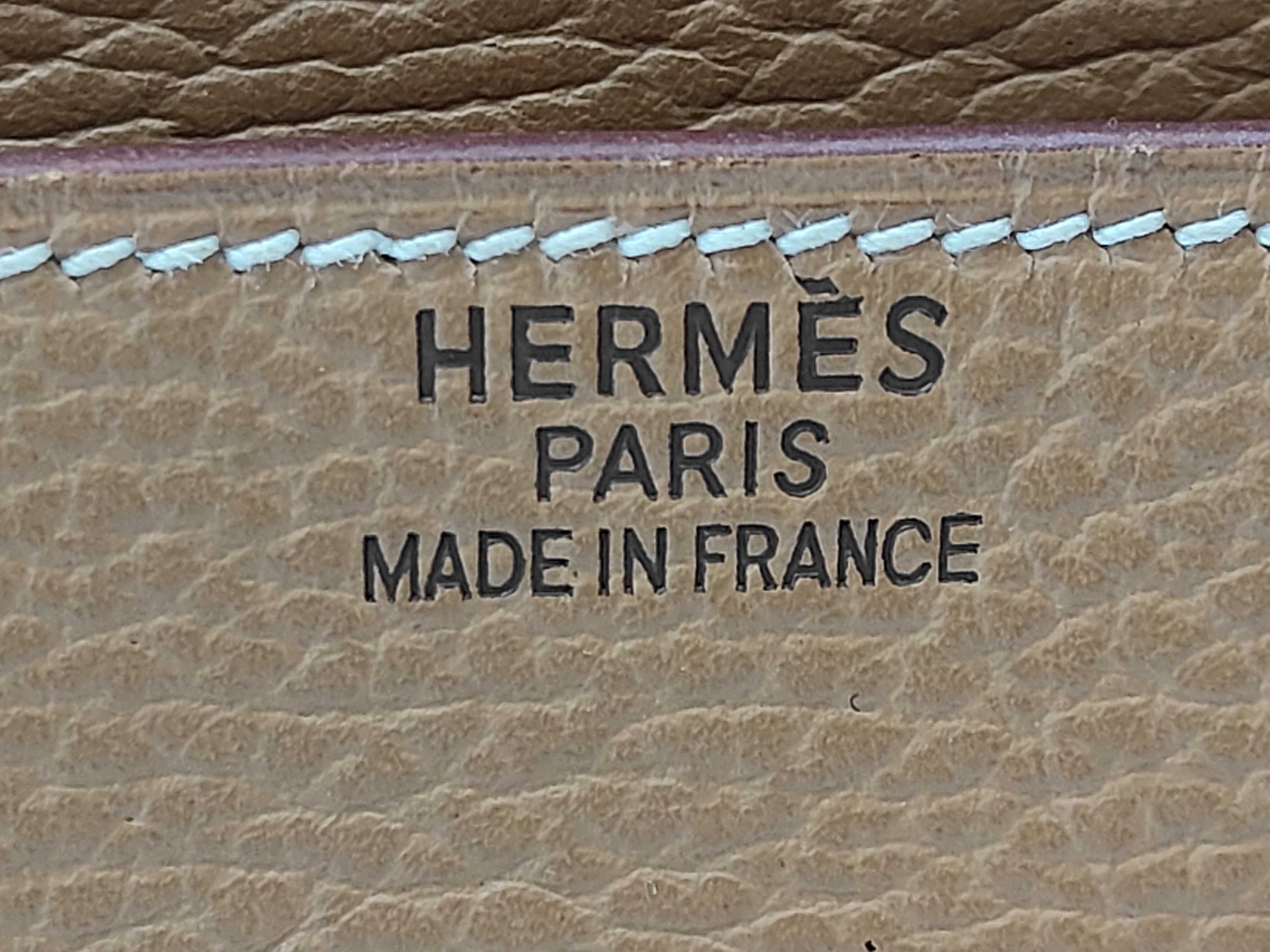 Birkin 35 Togo Gold Hardware F Handbag — view 11