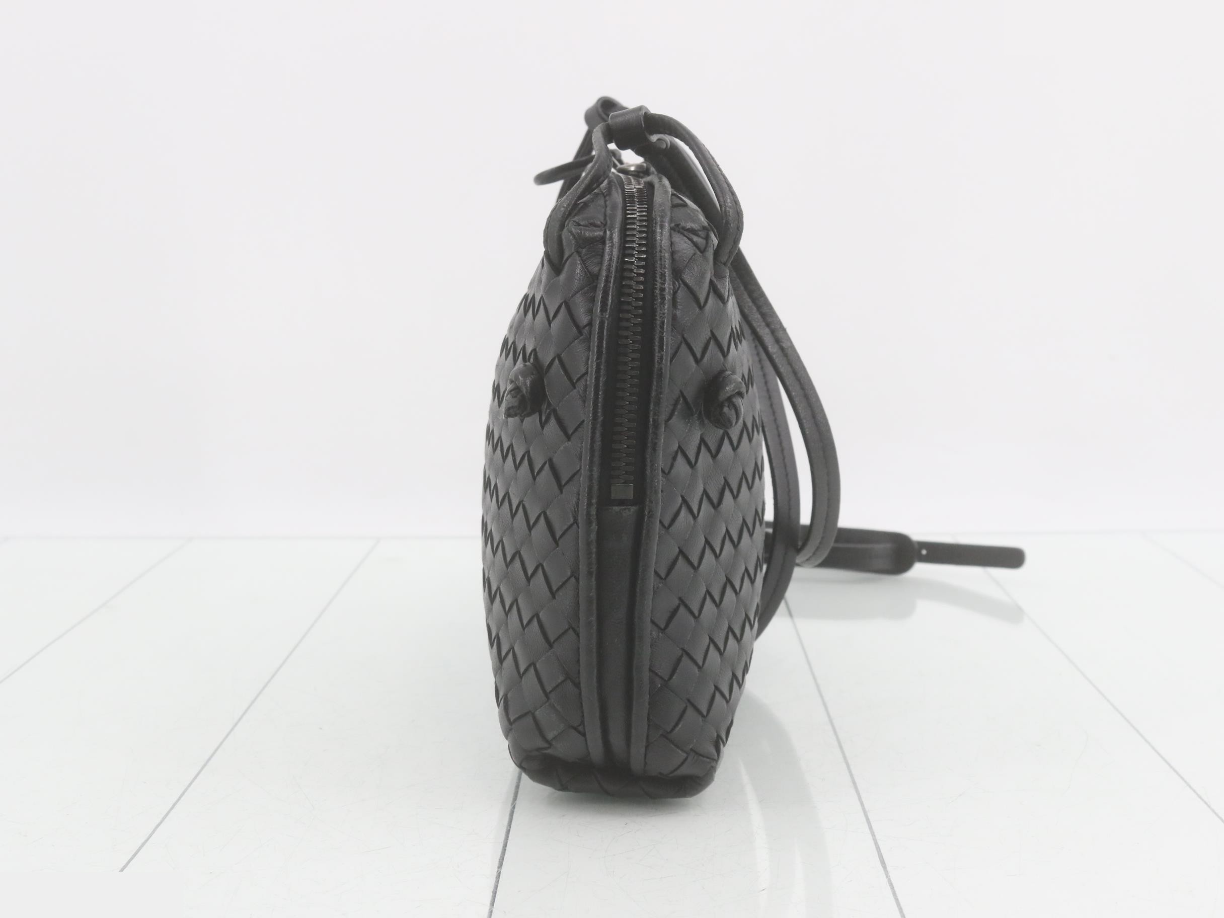 Intrecciato Shoulder Bag — view 3