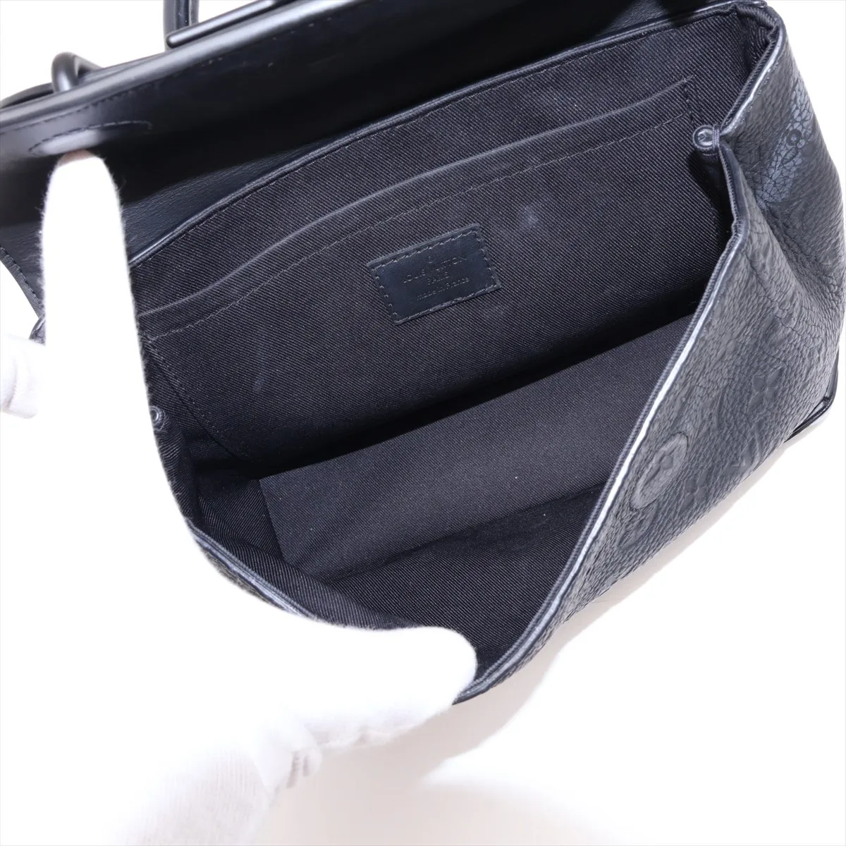 Taurillon Monogram Steamer PM M24436 Black (RFID detected) — view 8