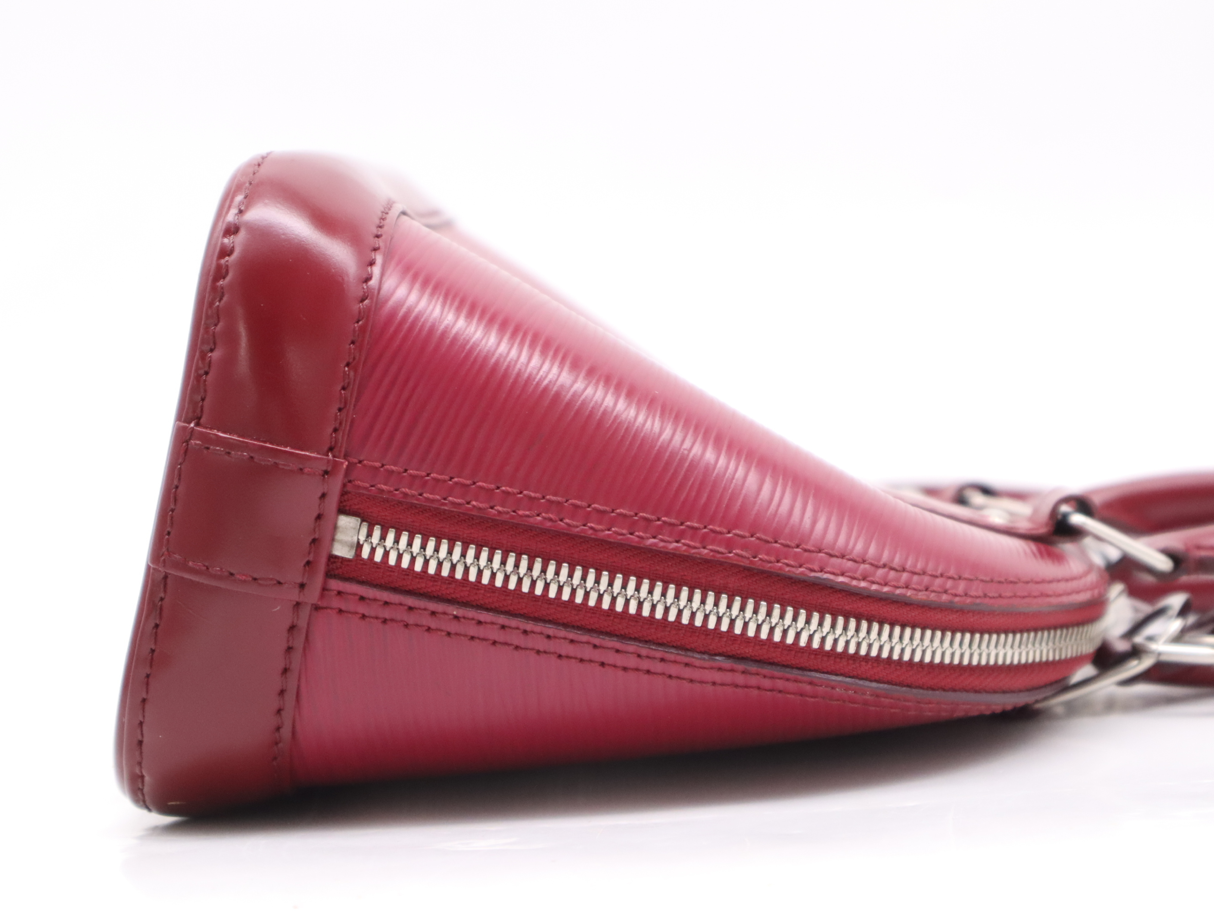 M40851 Epi Alma BB Fuchsia Handbag with Shoulder Strap — view 5