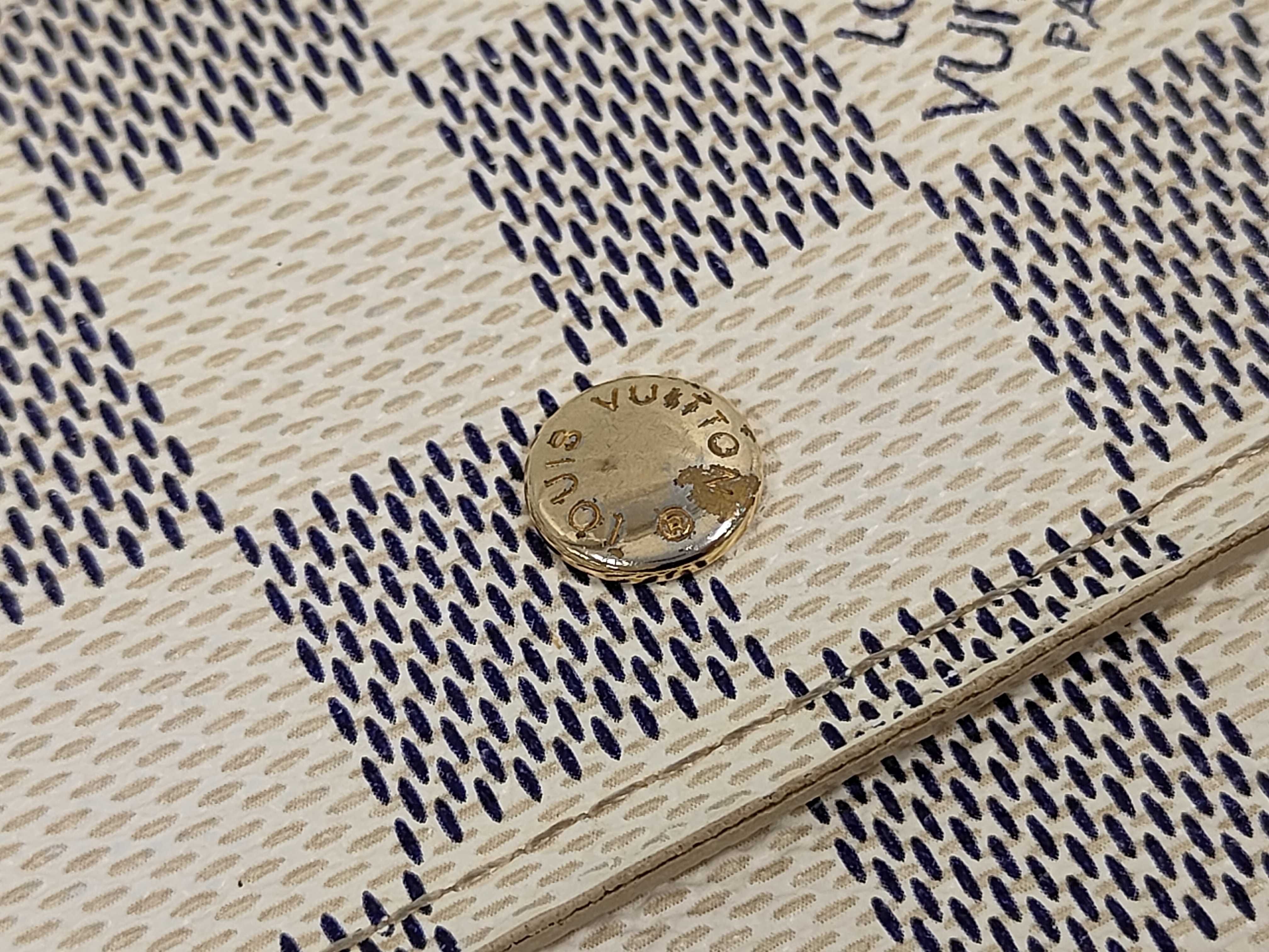 Damier Azur Portefeuille Elise Wallet — view 2