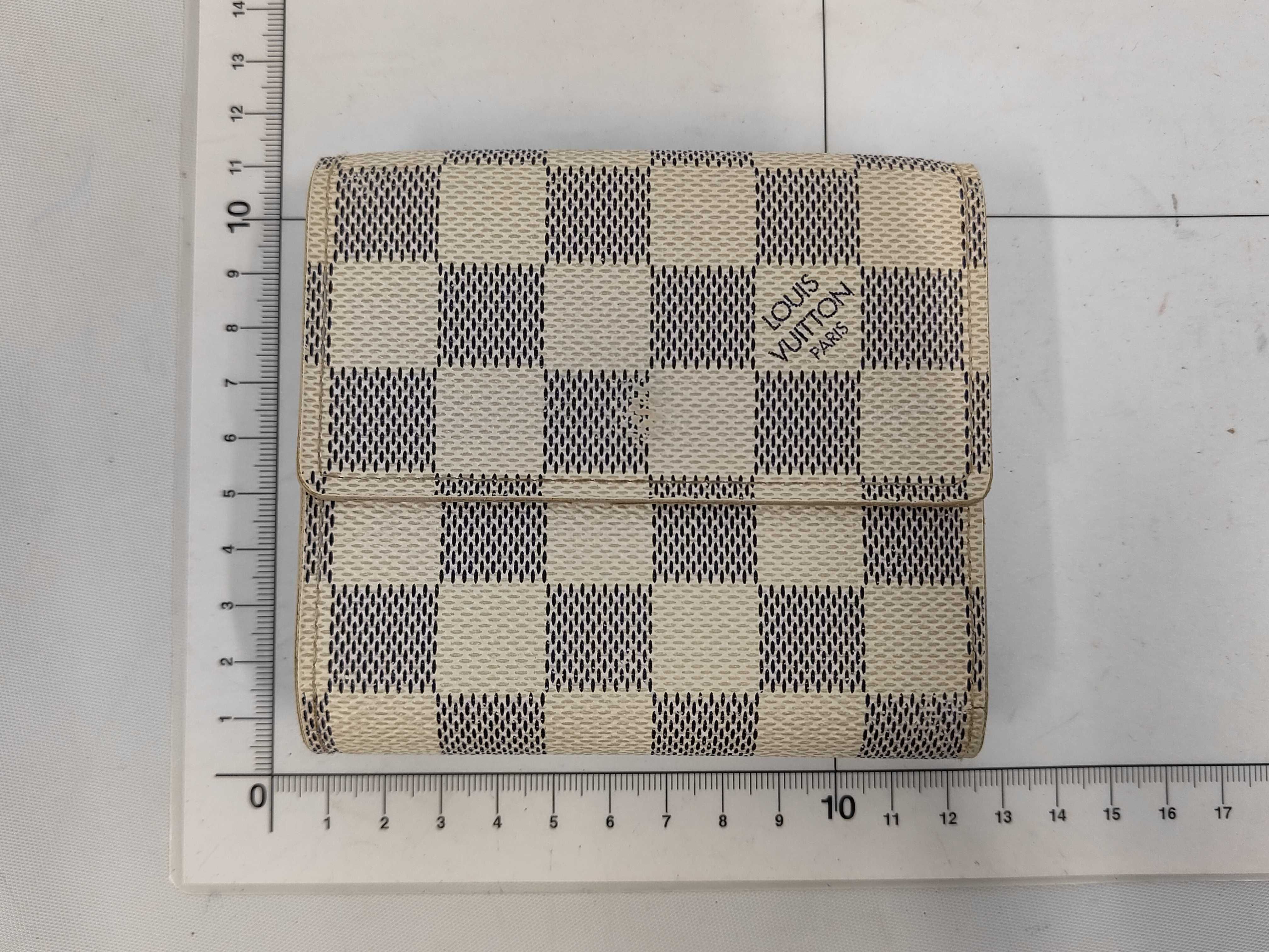 Damier Azur Portefeuille Elise Wallet — view 3