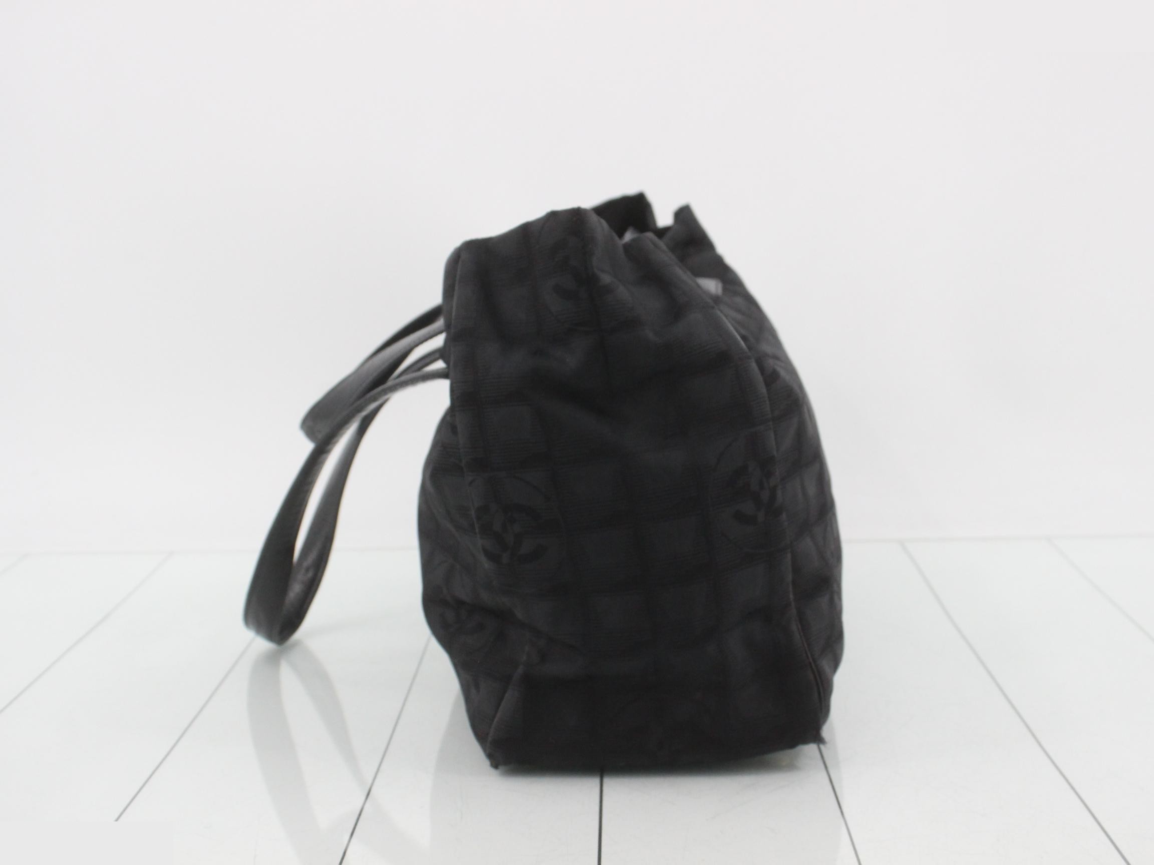 New Travel Tote Bag, Black — view 3