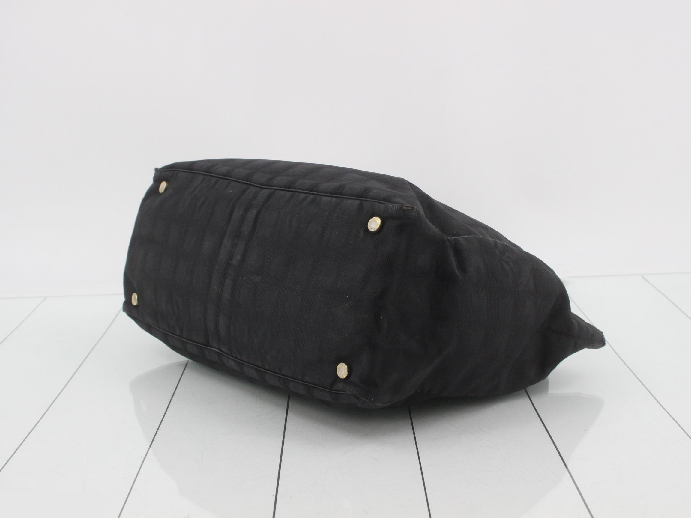 New Travel Tote Bag, Black — view 6