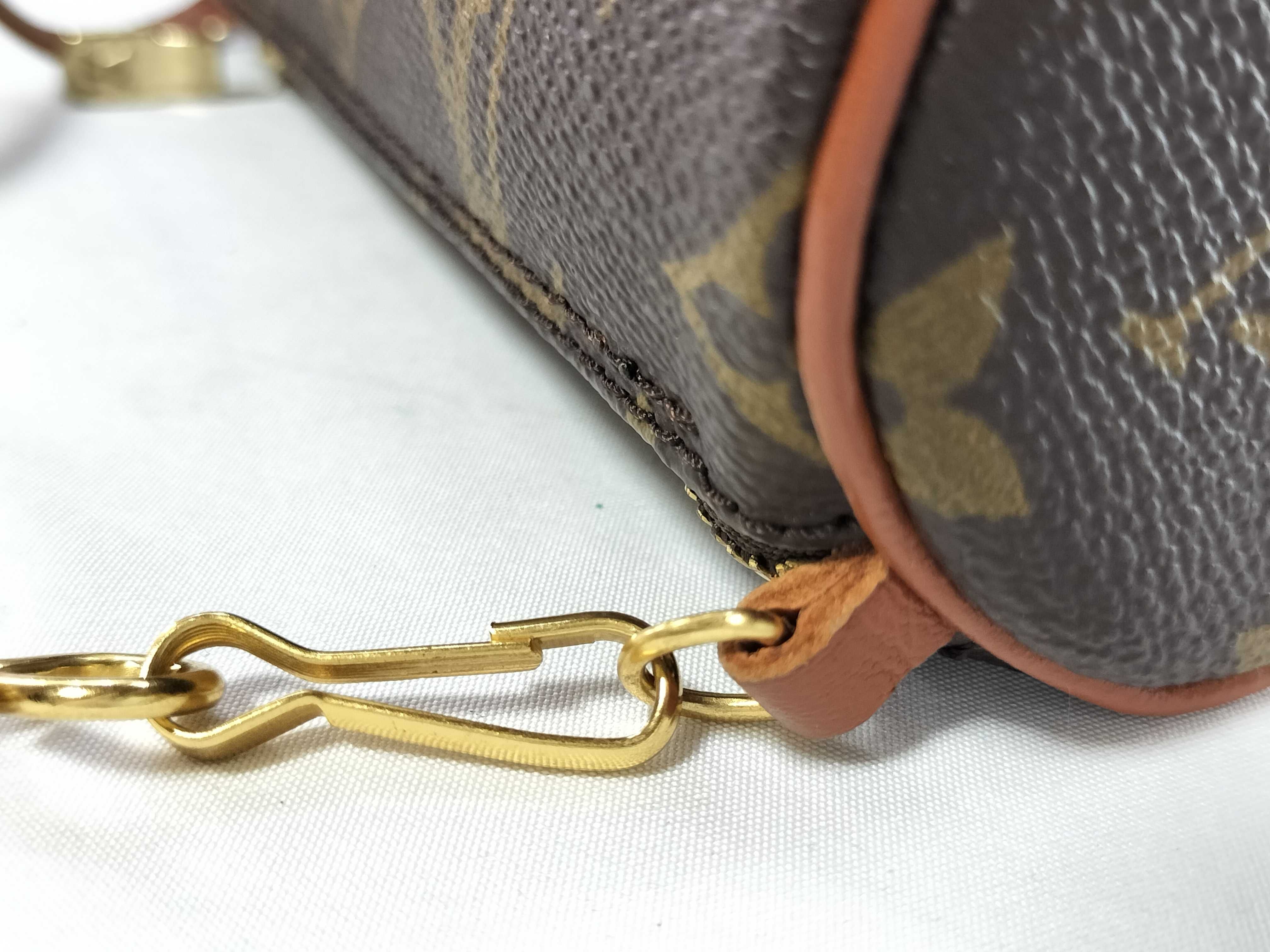 Monogram M51385 Old Papillon 30 Handbag with Pouch — view 12