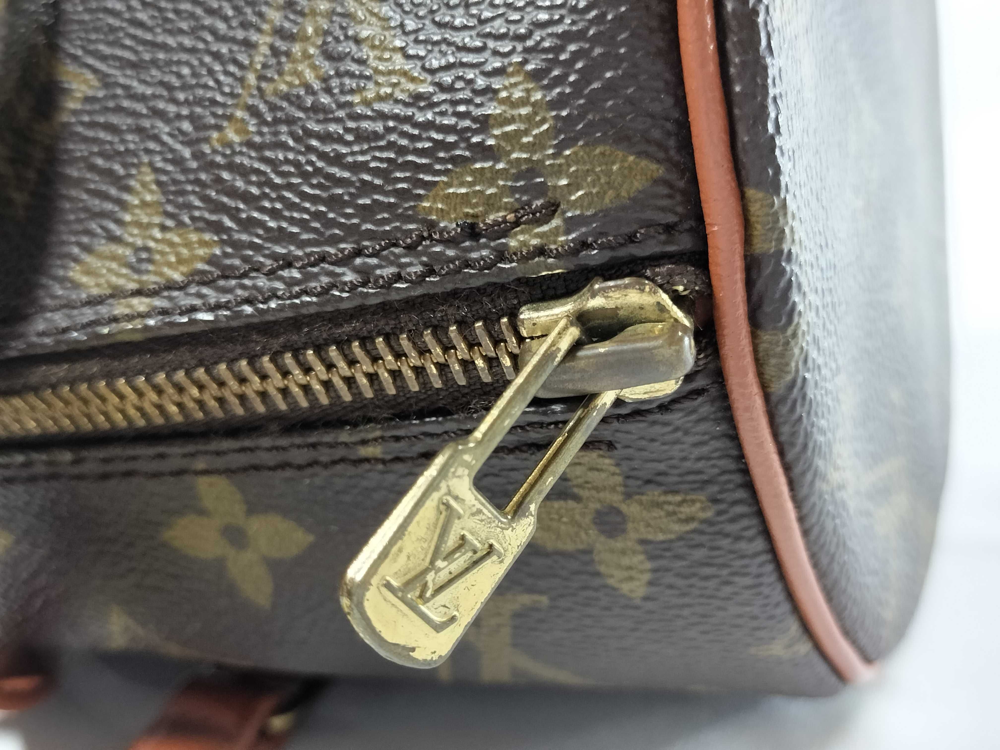Monogram M51385 Old Papillon 30 Handbag with Pouch — view 8