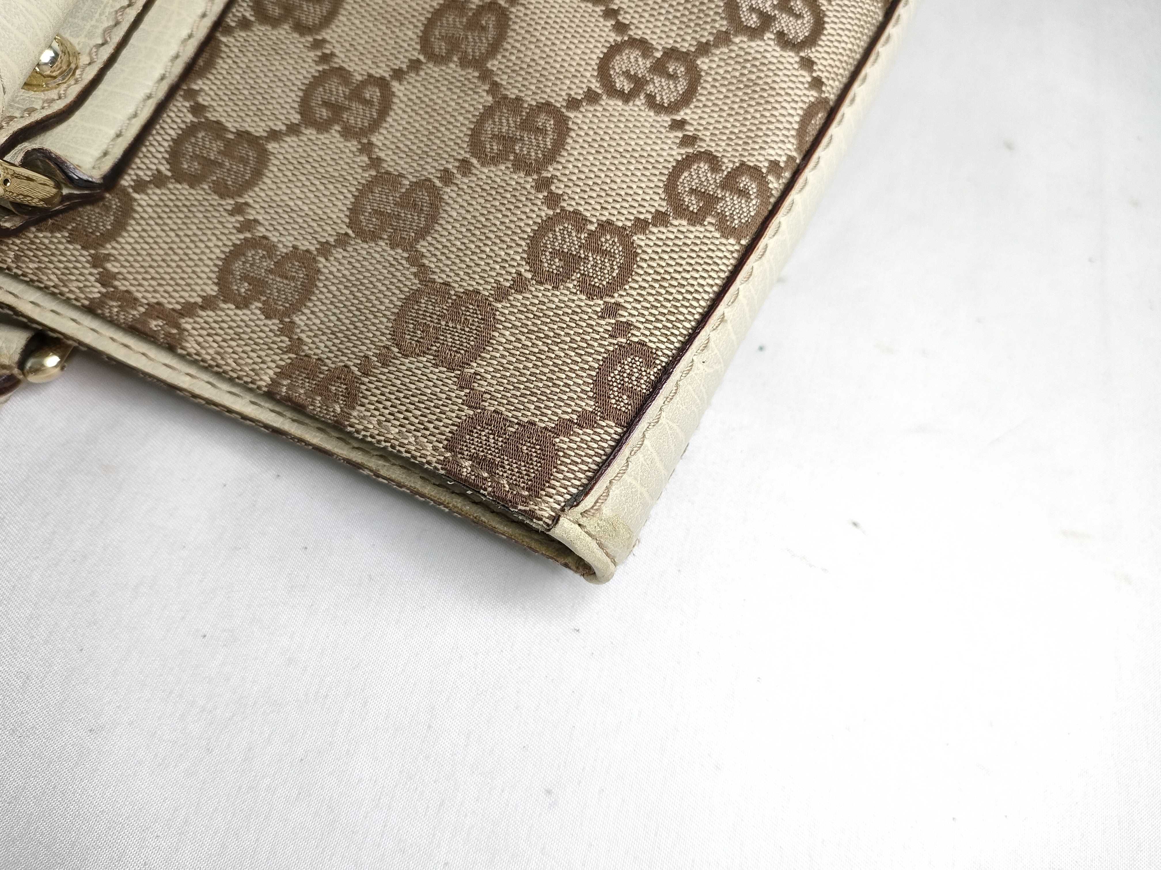 GG Canvas Gucci Horsebit Handbag — view 13