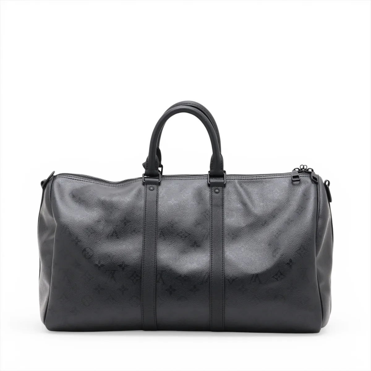 Monogram Midnight Keepall Bandoulière 45 M28403 Black (RFID detected) — view 2