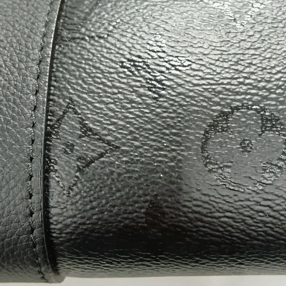 Monogram Midnight Keepall Bandoulière 45 M28403 Black (RFID detected) — view 13