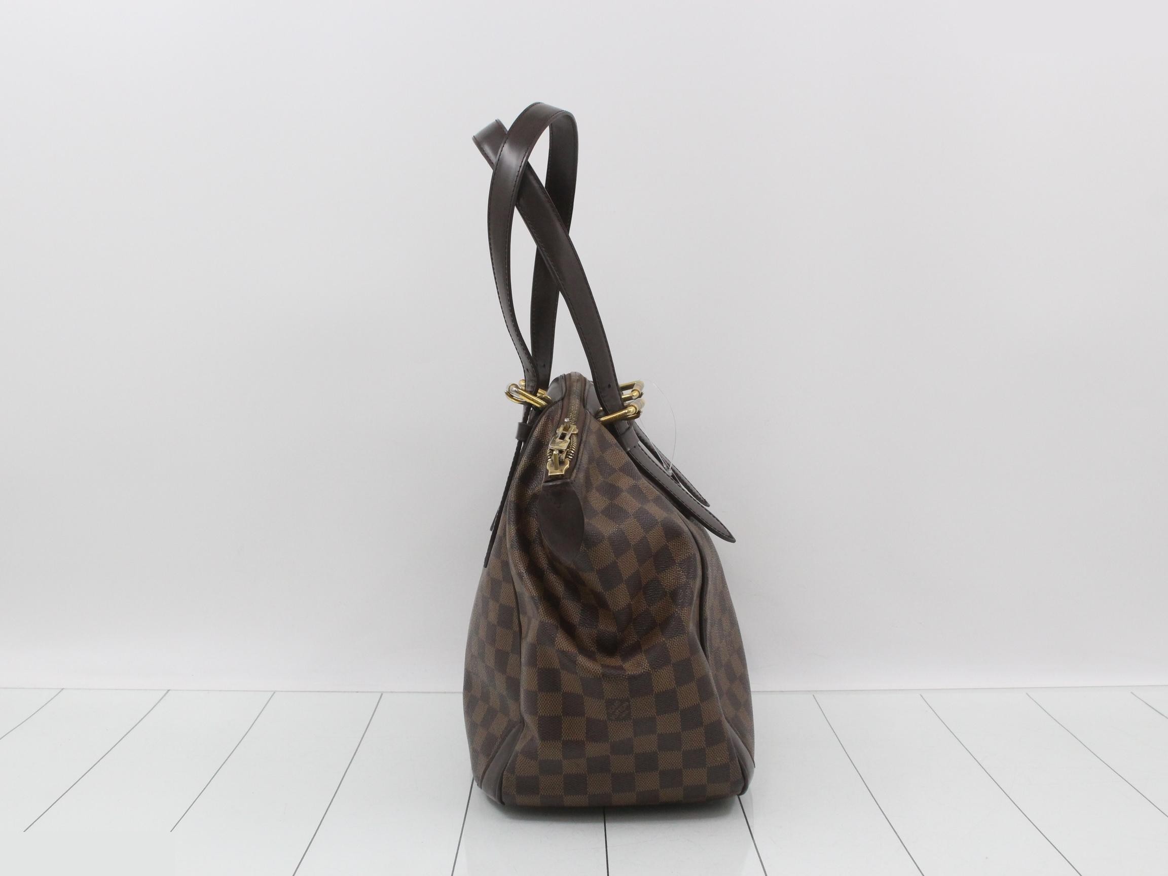 Damier Verona MM N41118 VI4100 Brown — view 3