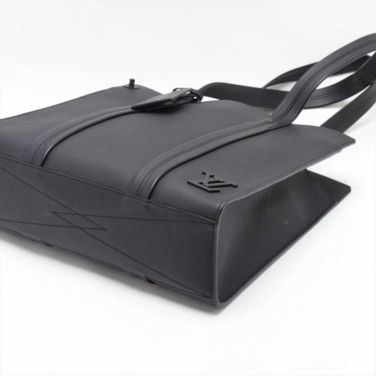 LV Aerogram Takeoff Tote M57308 Black (RFID detected) — view 3