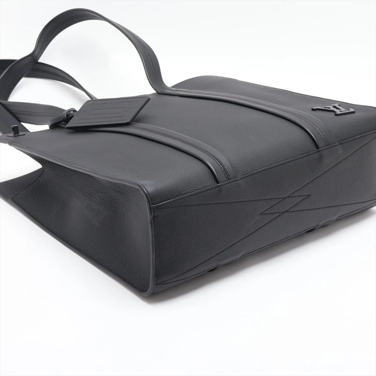 LV Aerogram Takeoff Tote M57308 Black (RFID detected) — view 4