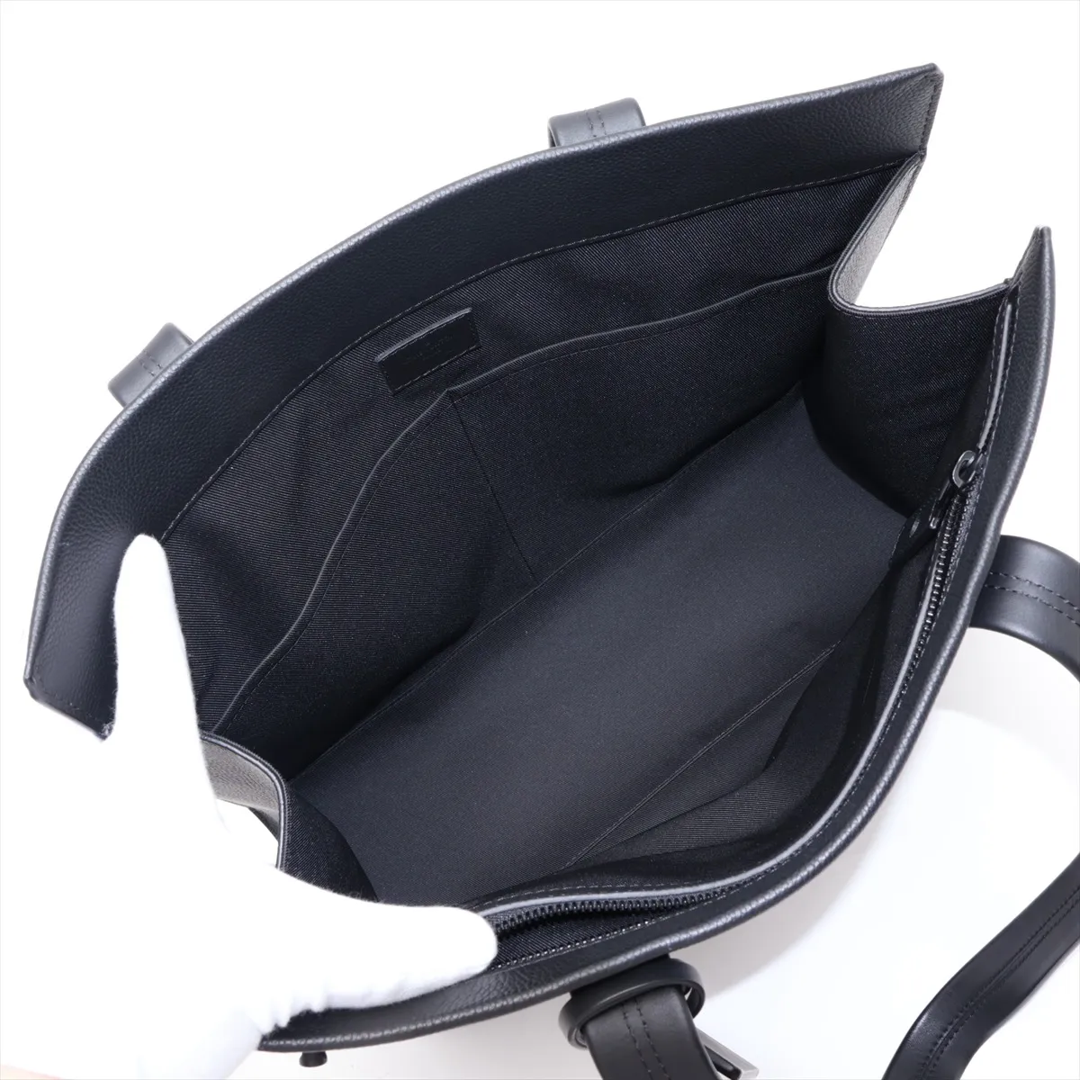 LV Aerogram Takeoff Tote M57308 Black (RFID detected) — view 7