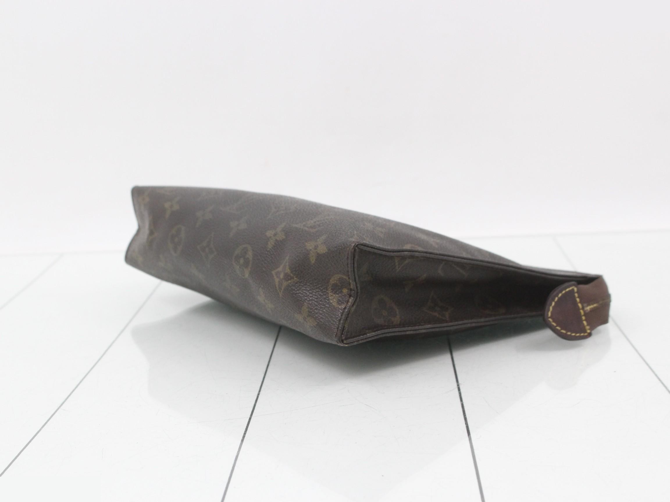 M47542 Pochette Toilette 26 Clutch Bag Monogram Brown — view 6