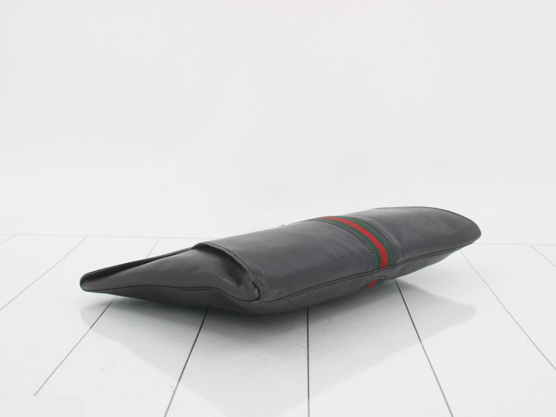 Sherry Clutch Bag Leather Pochette — view 5