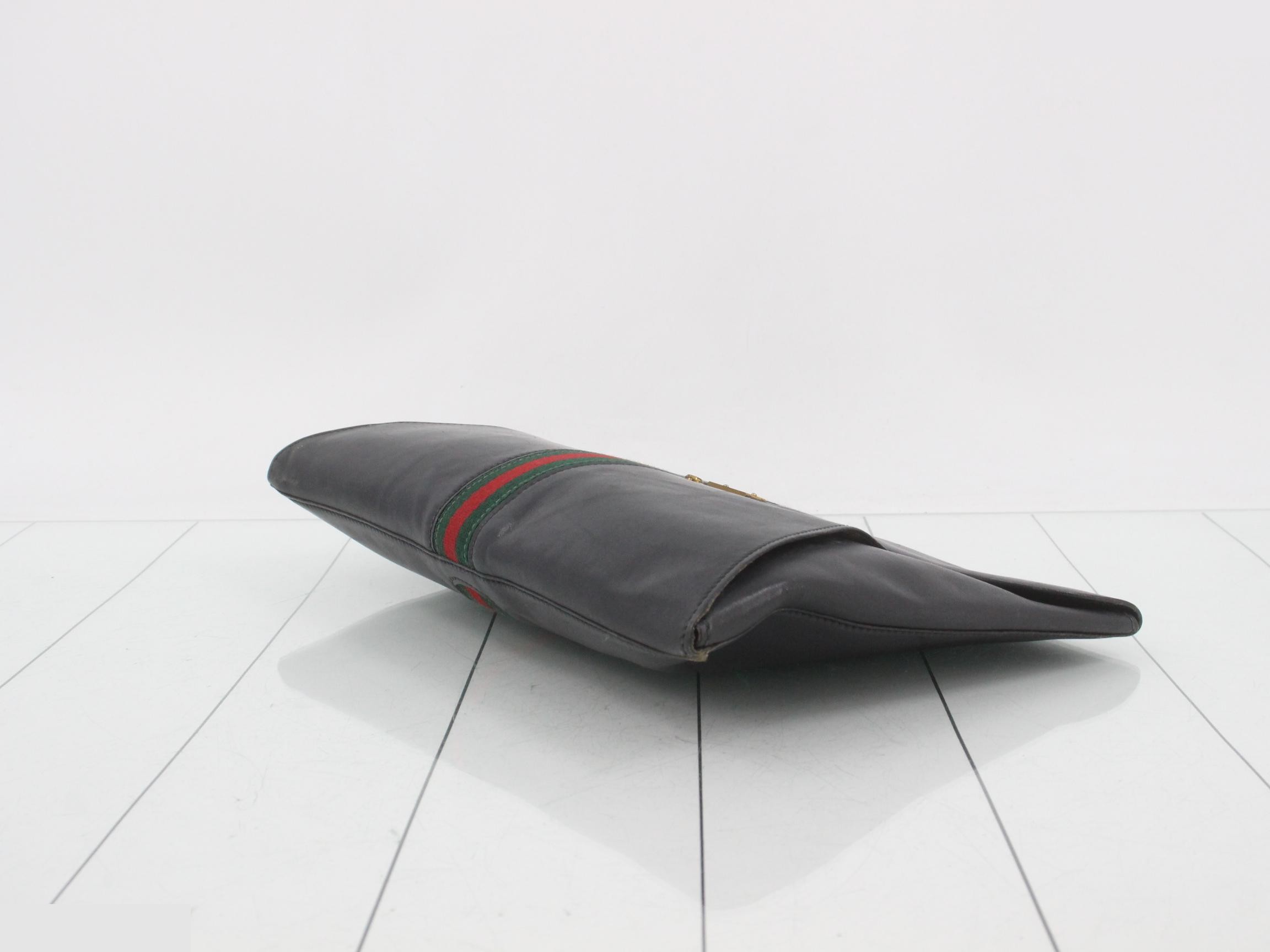 Sherry Clutch Bag Leather Pochette — view 6
