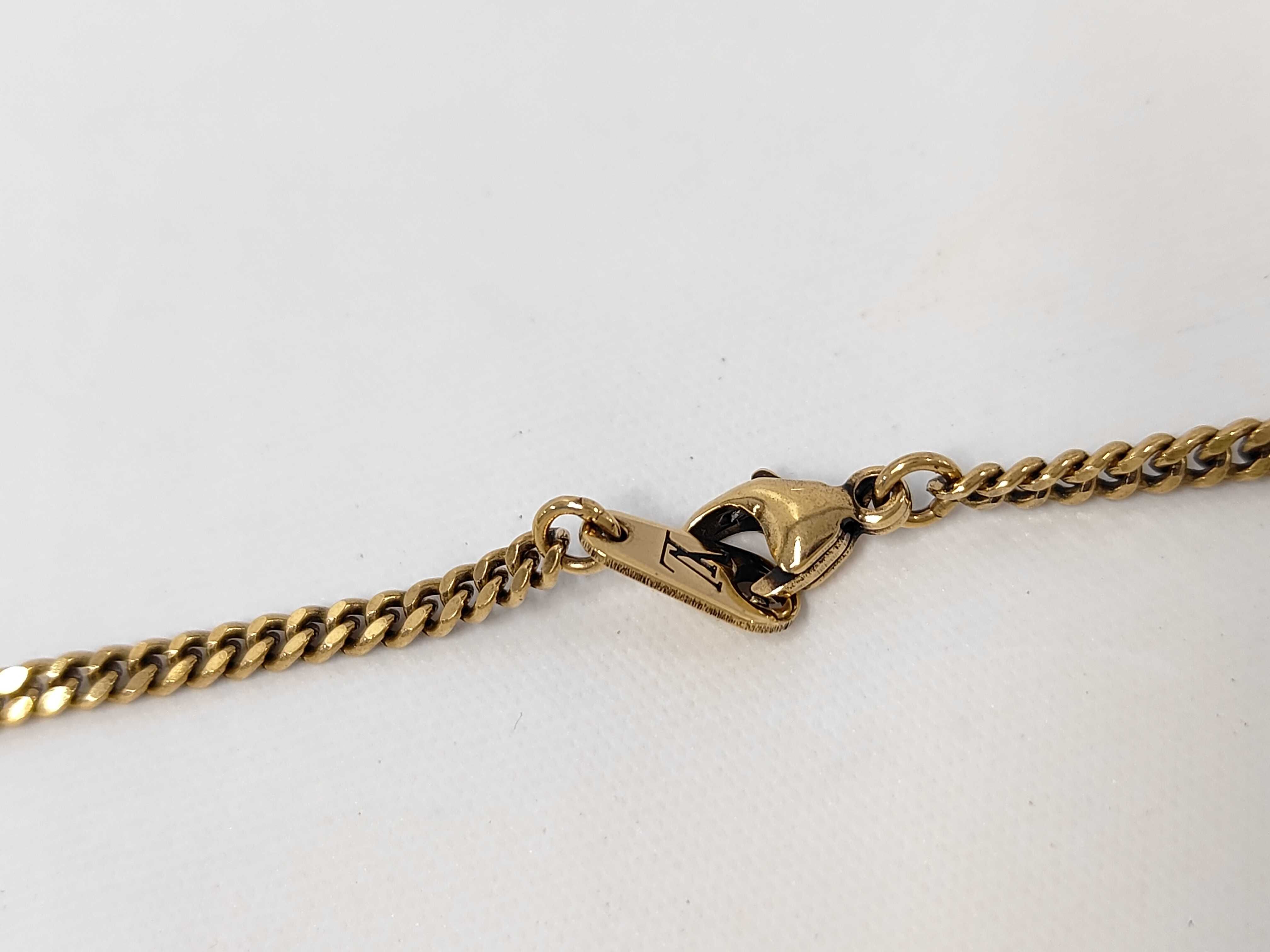 Monogram Row Pendant Necklace M03779 — view 6