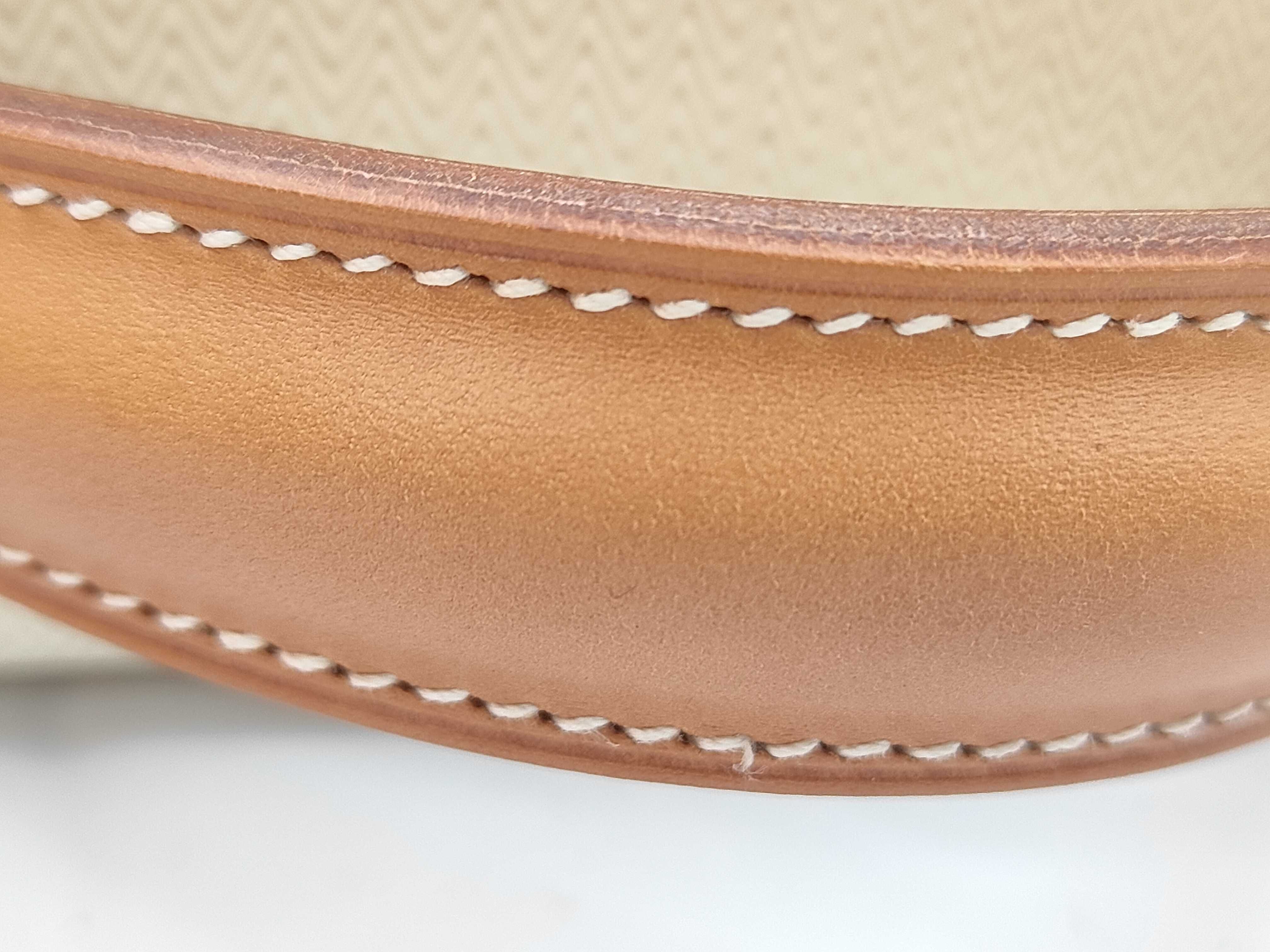 Faubourg Eclipse Attache Case PM L Parchment x Natural P Hardware Bag — view 4