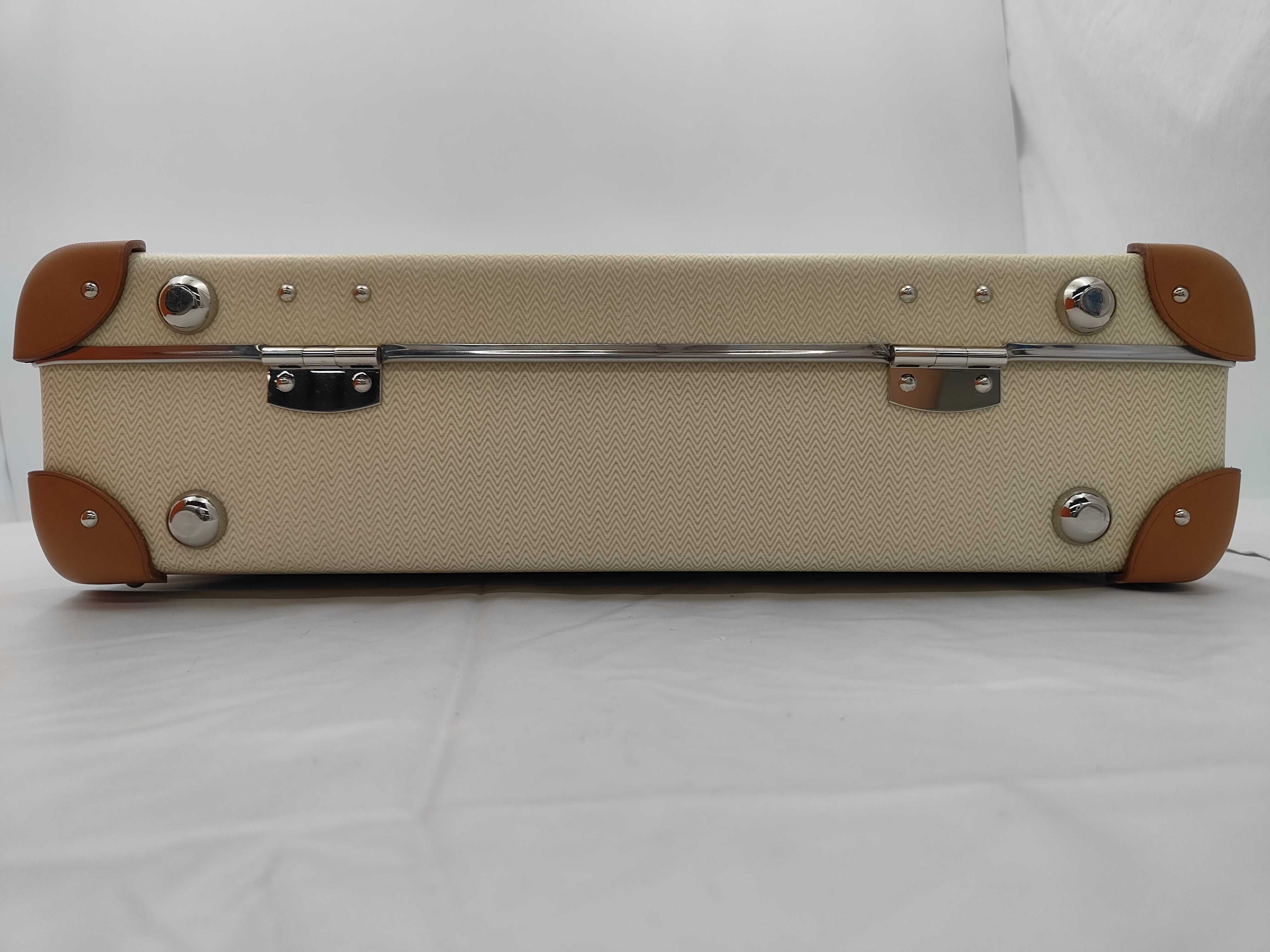 Faubourg Eclipse Attache Case PM L Parchment x Natural P Hardware Bag — view 7