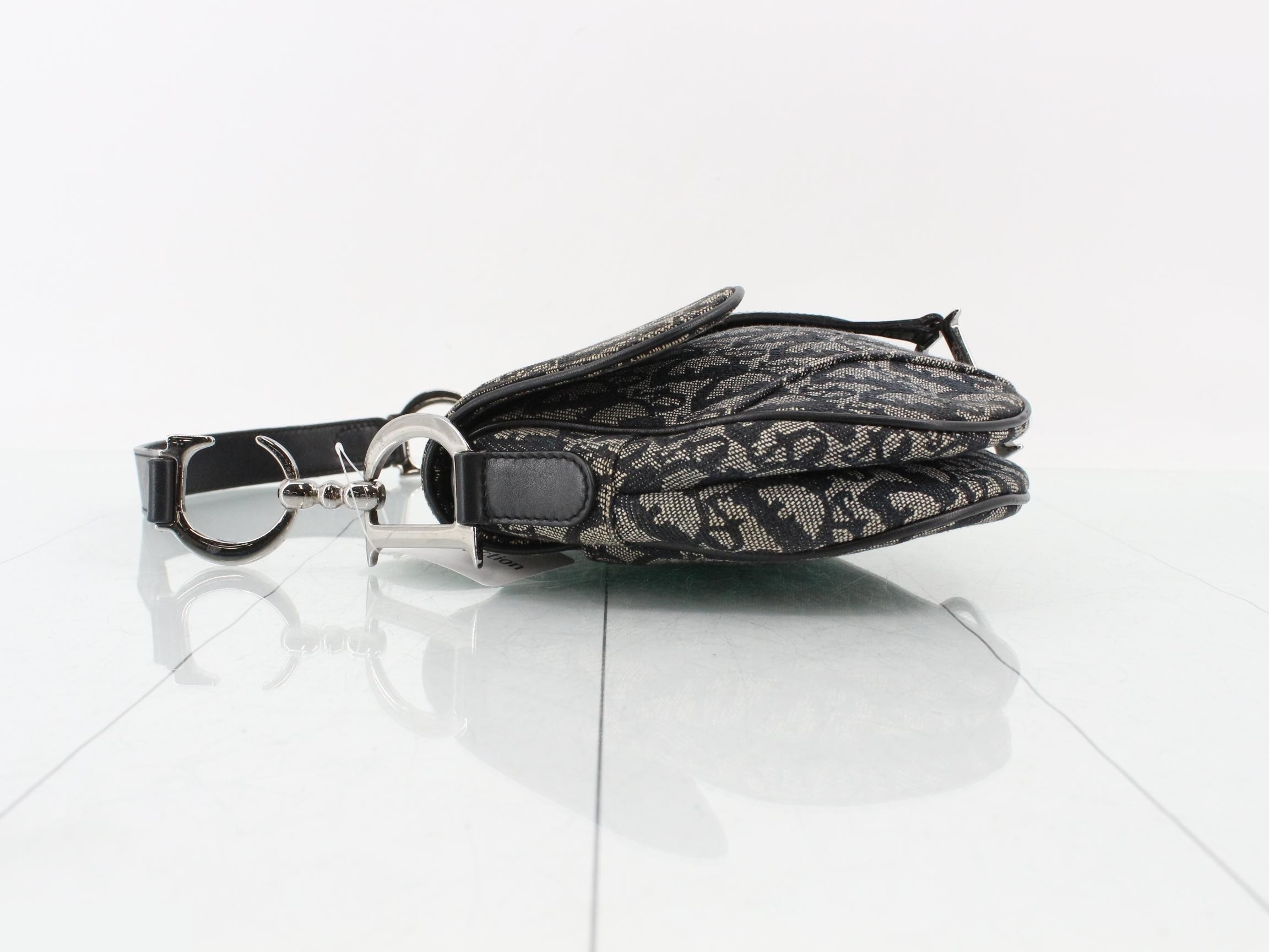 Trotter Canvas Saddle Shoulder Bag — view 4