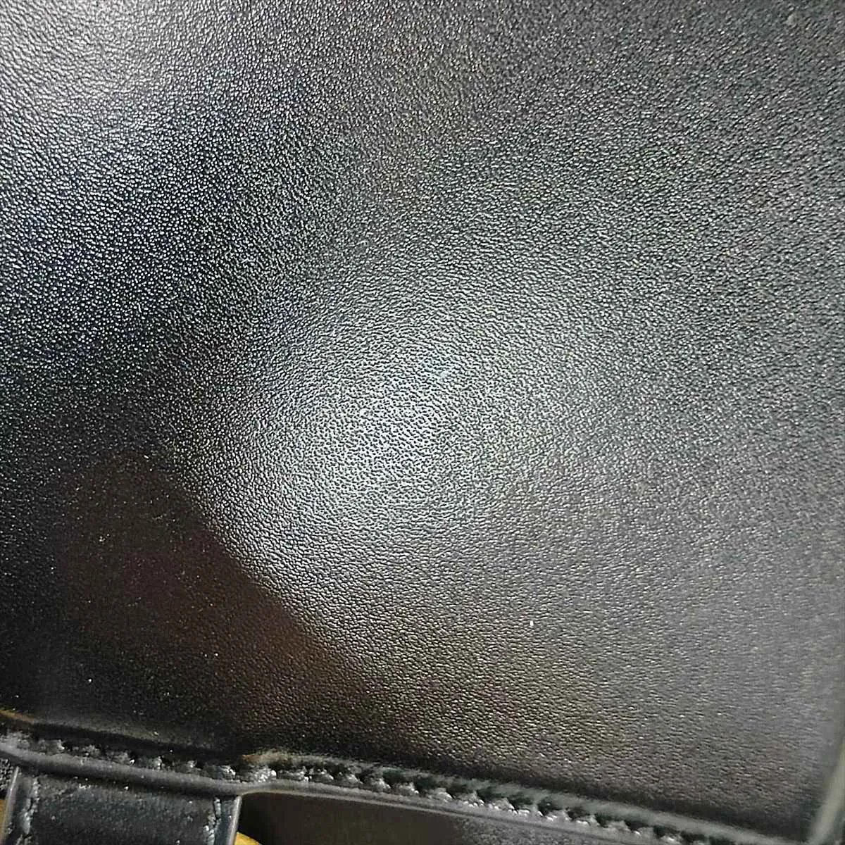 Hourglass Leather 2-Way Handbag, Black, 619668 — view 15