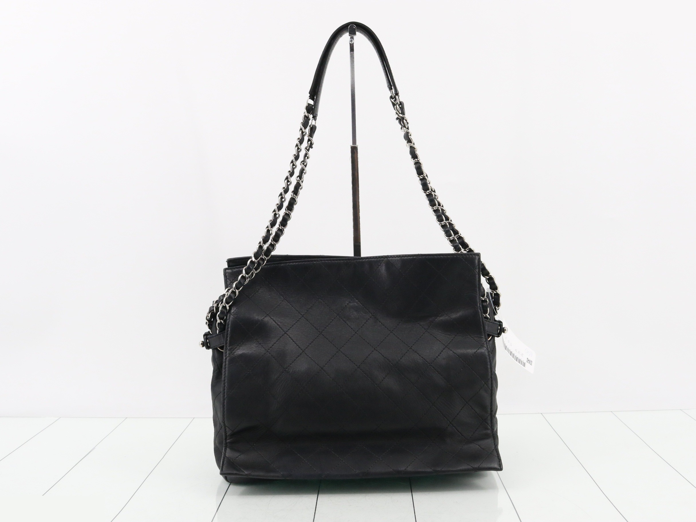 Leather Coco Mark Chain Shoulder Bag — view 2