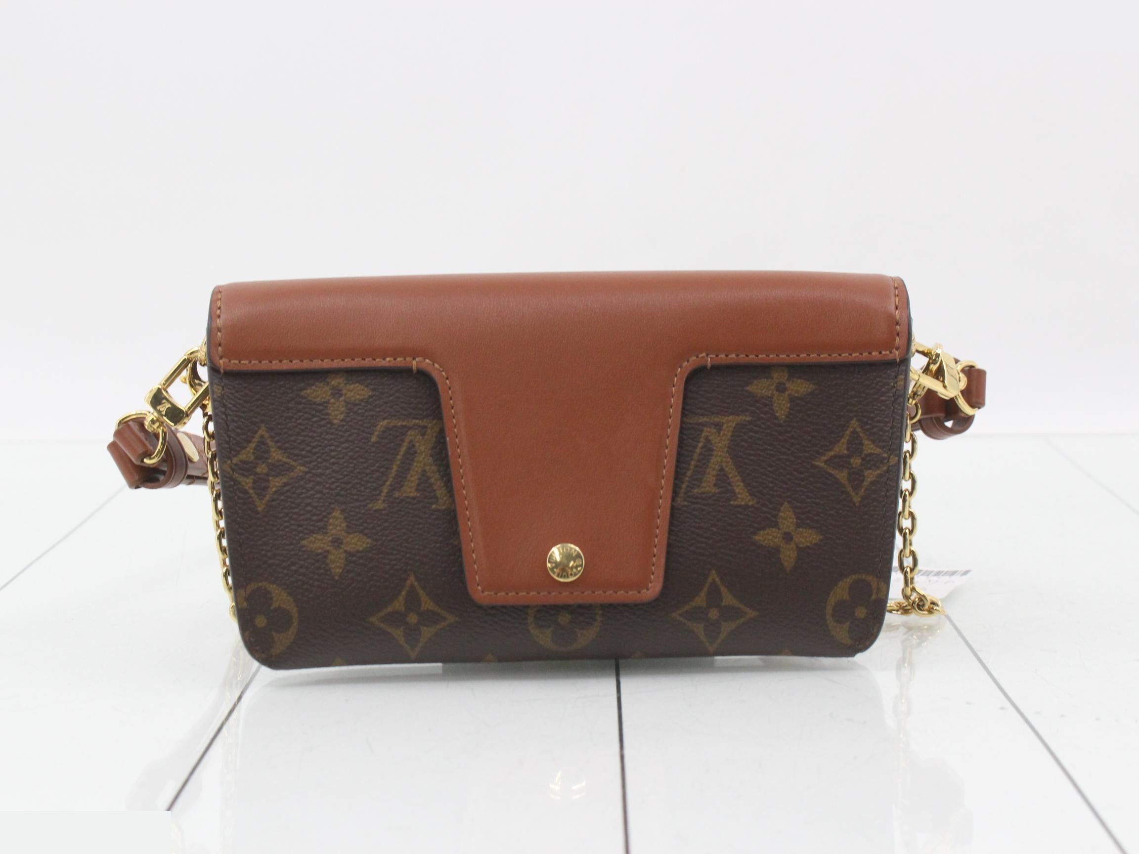 Monogram Padlock-on Strap 2-Way Shoulder Bag — view 2