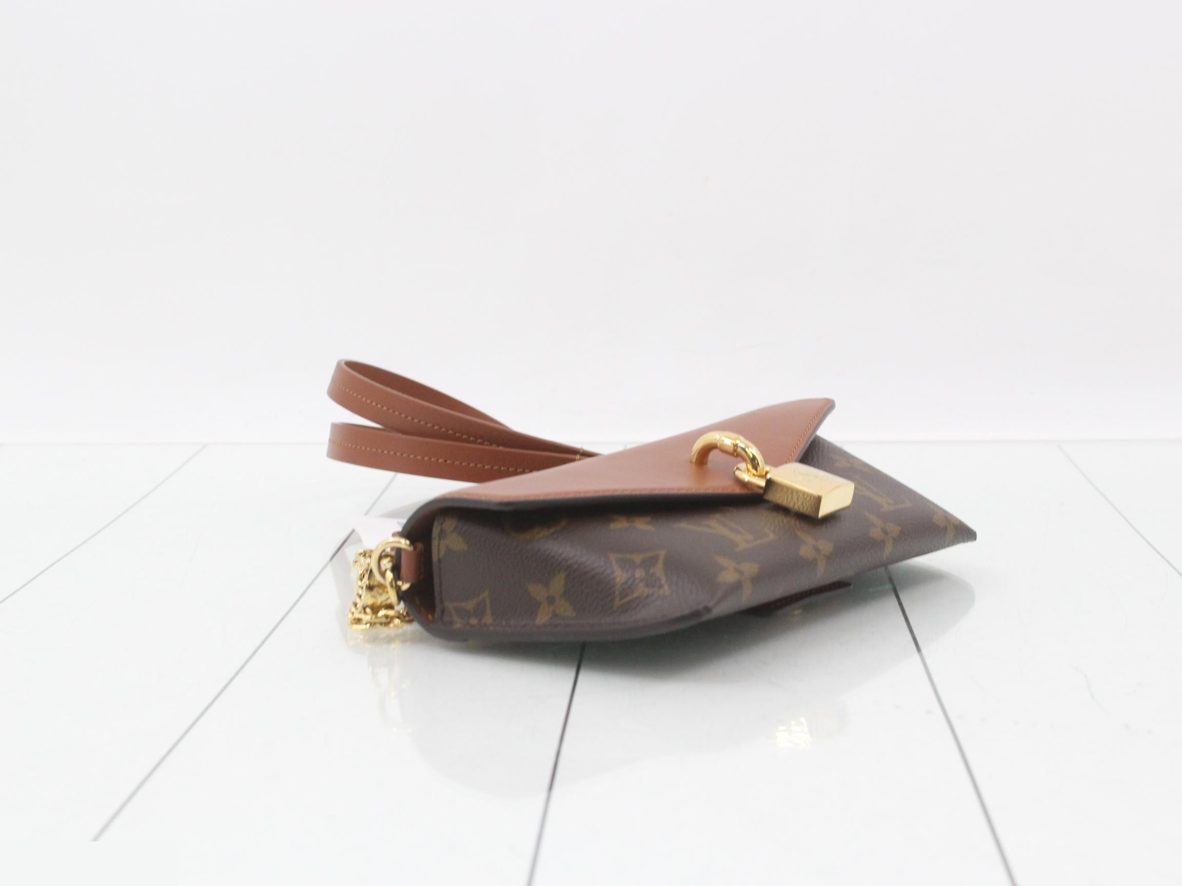 Monogram Padlock-on Strap 2-Way Shoulder Bag — view 5