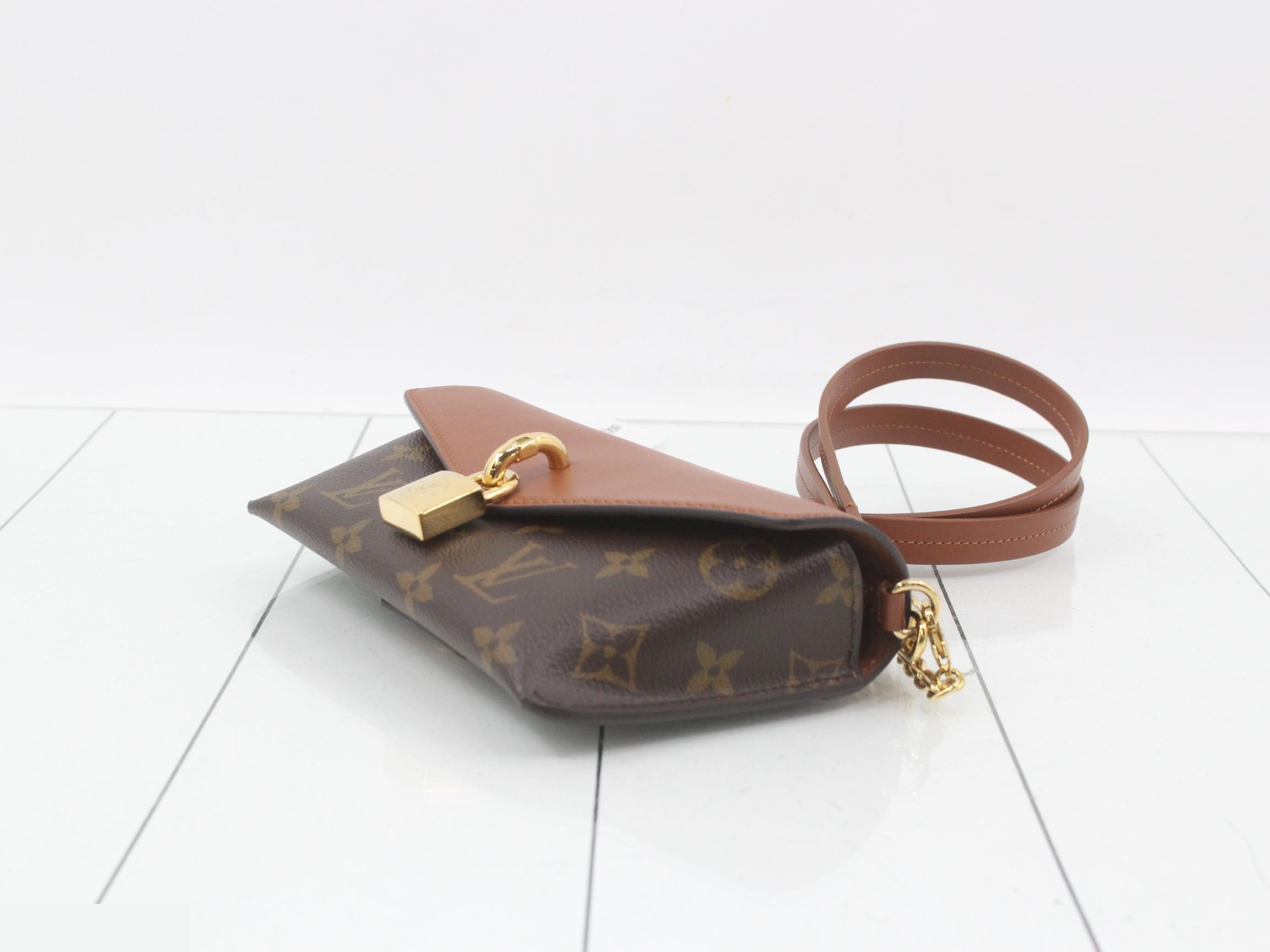 Monogram Padlock-on Strap 2-Way Shoulder Bag — view 6