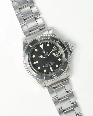 Red Submariner 40mm Ref 1680 Mint Unpolished 1973 Watch