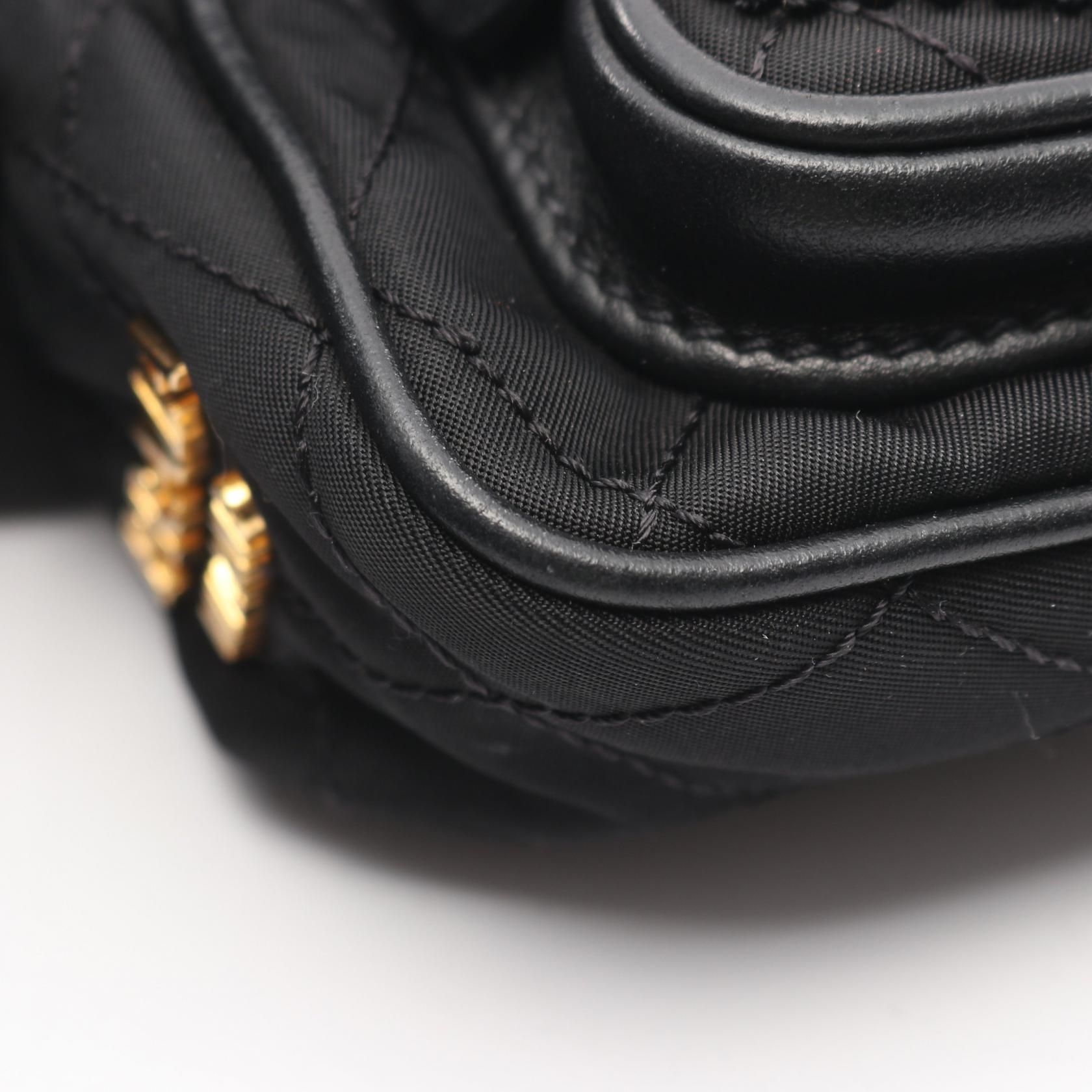 Corsaire Floral Embroidered Quilted Tessuto Convertible Belt Bag — view 5