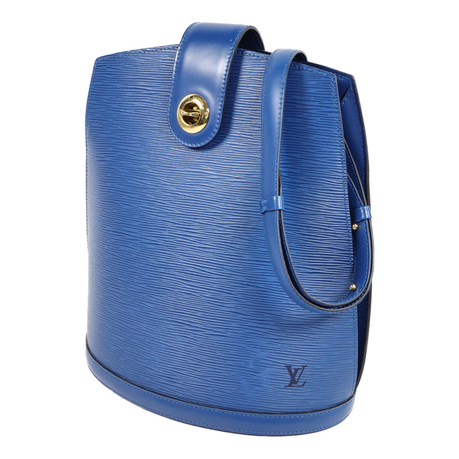 Epi Cluny Shoulder Bag Toledo Blue Shoulder Bag M 52255 — view 3