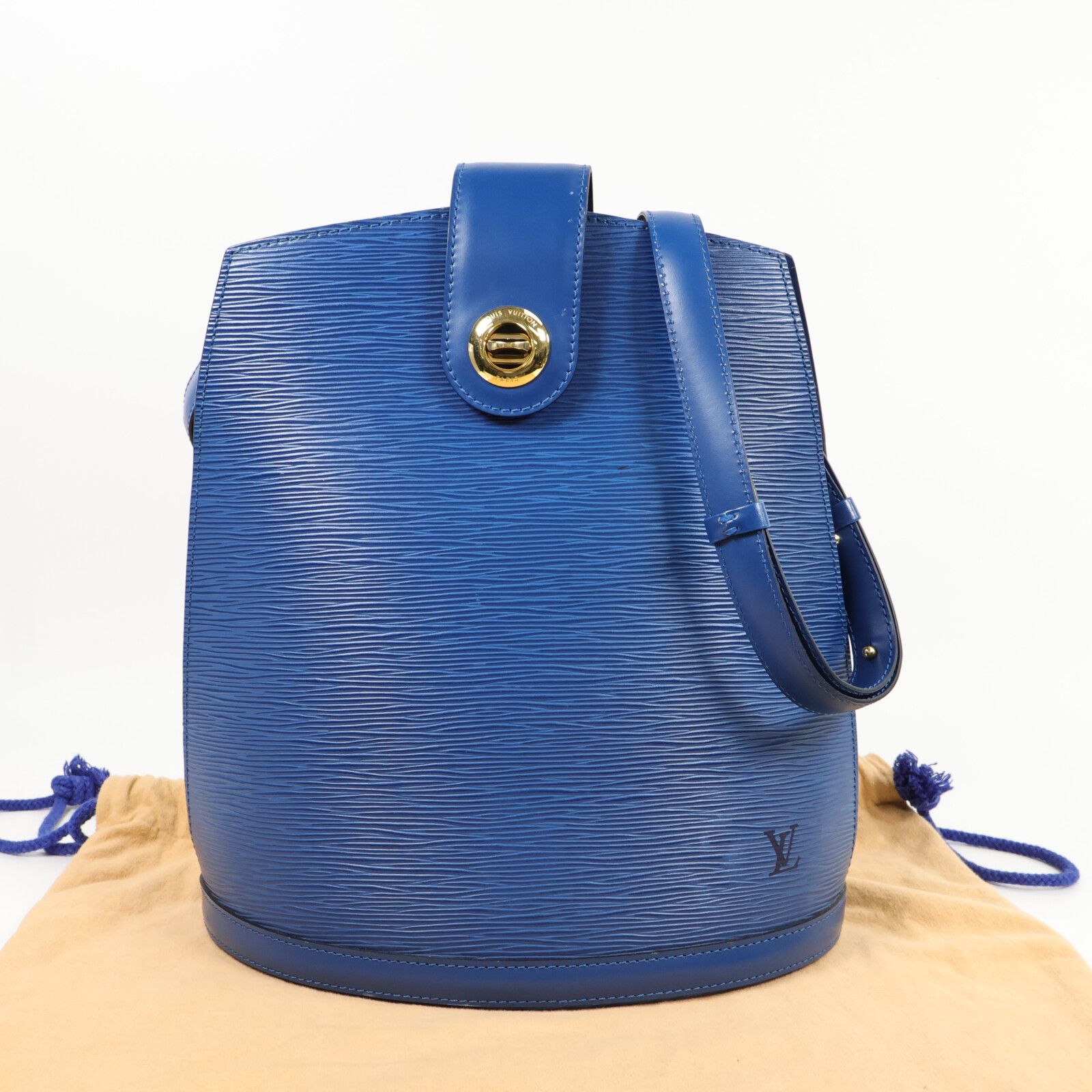 Epi Cluny Shoulder Bag Toledo Blue Shoulder Bag M 52255 — view 10