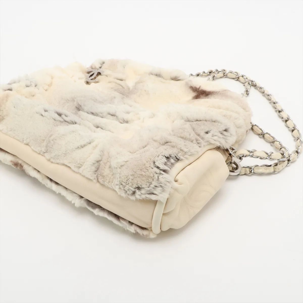 2006-2008 Lapin Fur Chain Handle Shoulder Bag — view 3