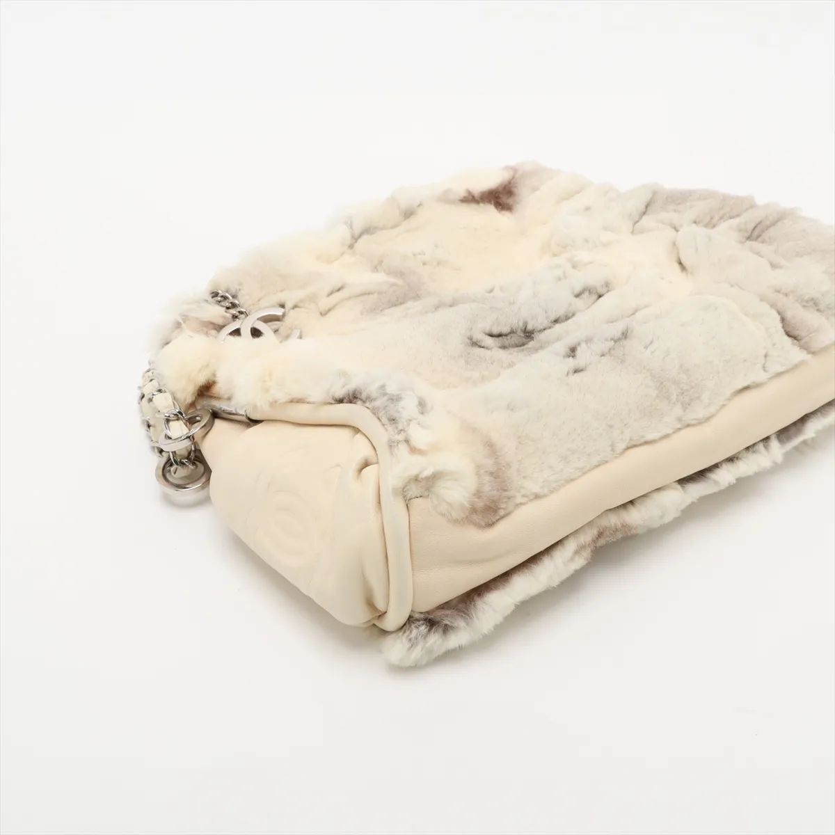 2006-2008 Lapin Fur Chain Handle Shoulder Bag — view 4