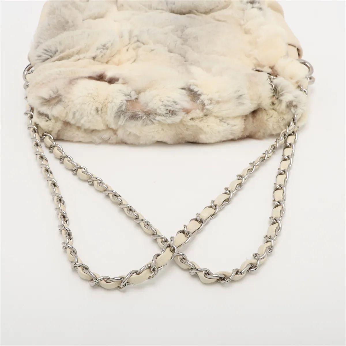 2006-2008 Lapin Fur Chain Handle Shoulder Bag — view 5