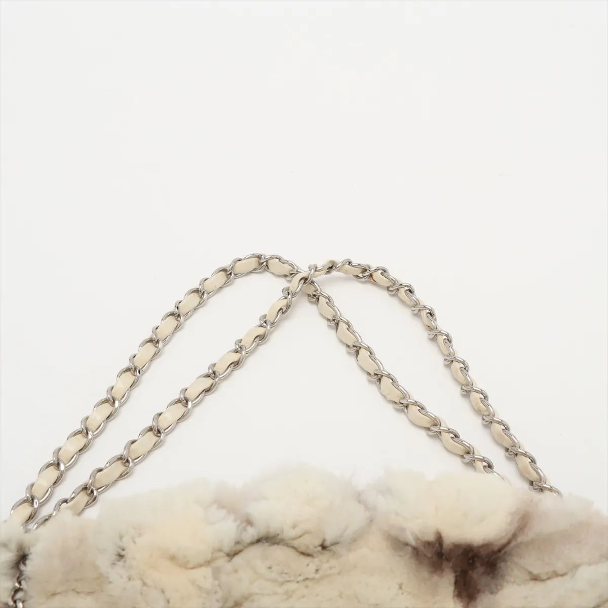 2006-2008 Lapin Fur Chain Handle Shoulder Bag — view 6